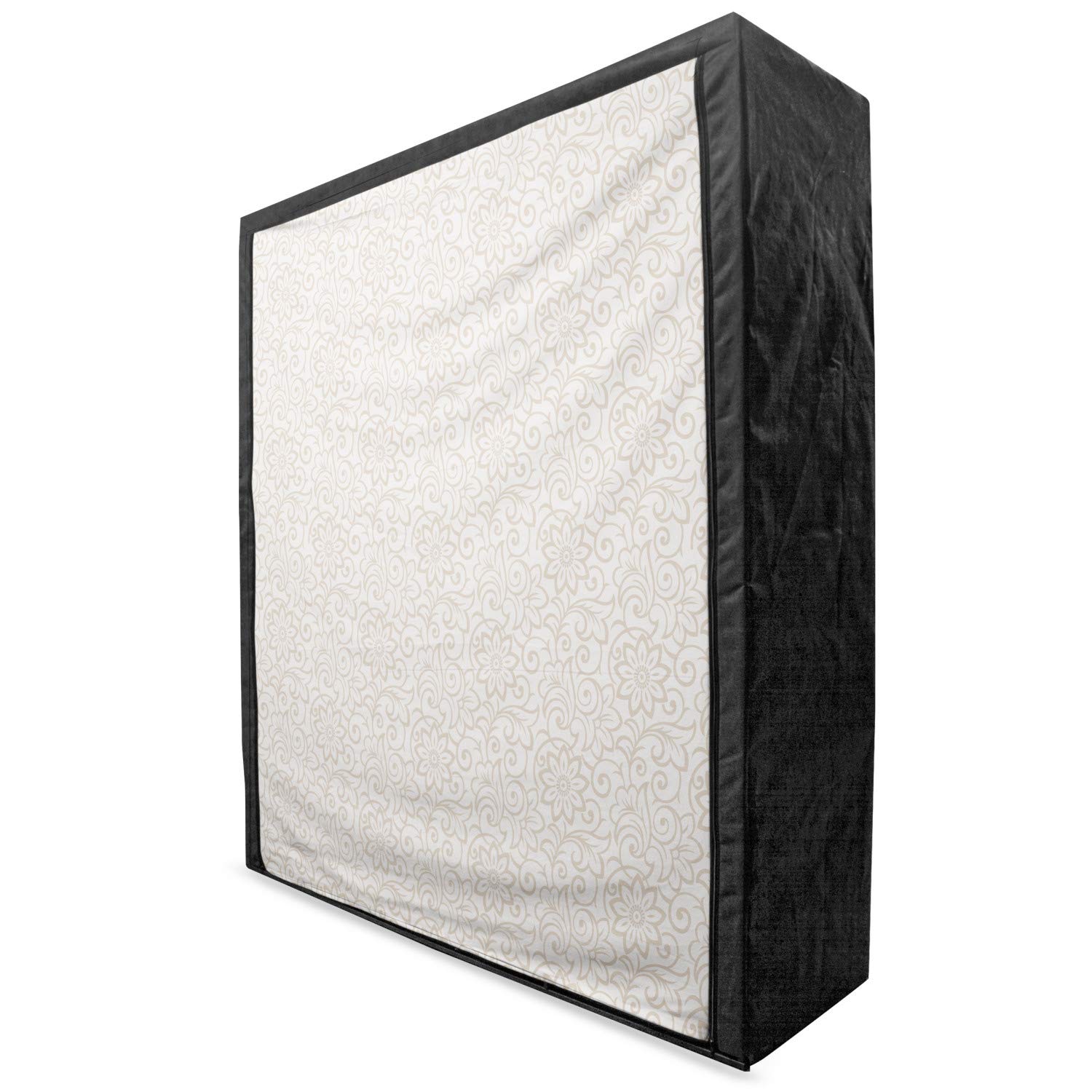 Ambesonne Floral Portable Fabric Wardrobe - 59