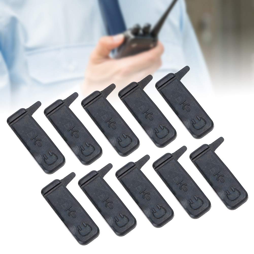 10Pcs Black Silicone Dustproof Covers for EP450 Headset Jack - Durable Two-Way Radio Accessories - Perfect for Motorola Walkie Talkies, Outdoor Adventures & Workplace Communication