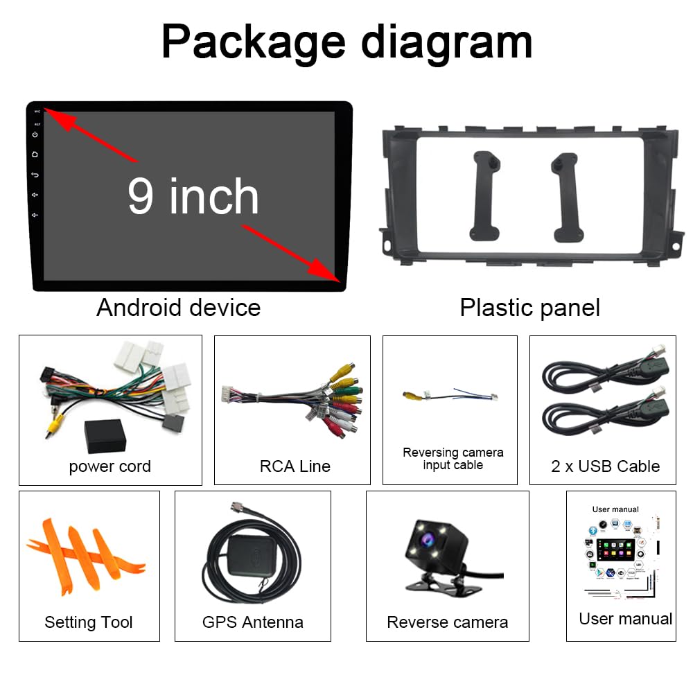 **Android 13 Car Stereo for Nissan Altima 2013-2018 | 9