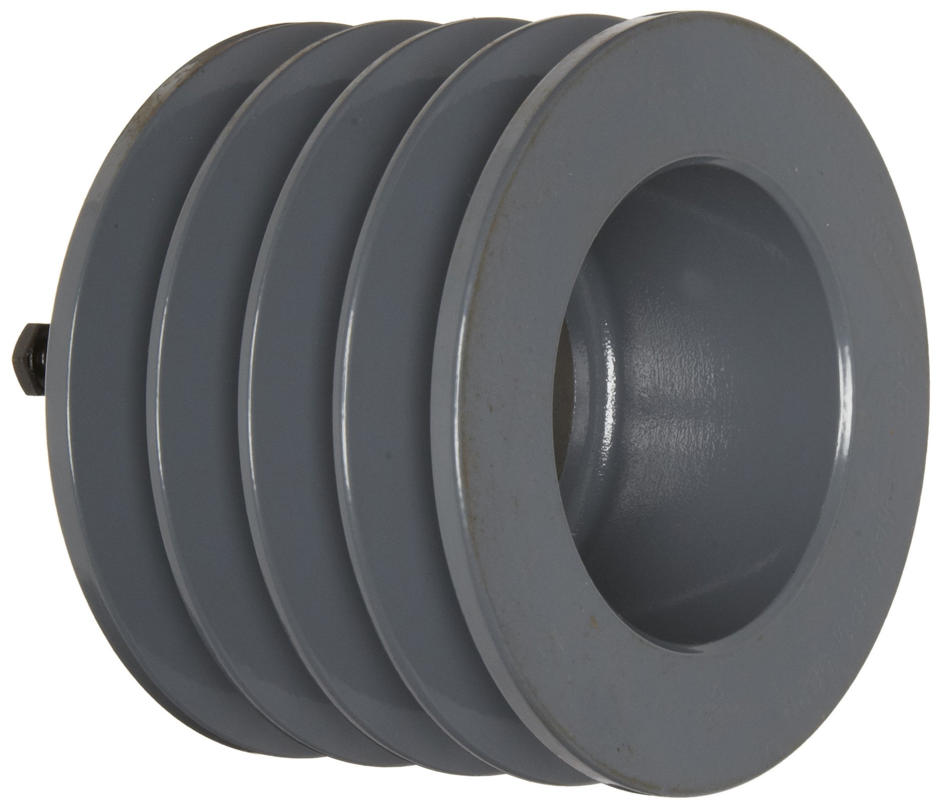 5V9754 Narrow V-Belt Sheave - 5V Belt Section, 4 Grooves, Cast Iron Pulley (9.75