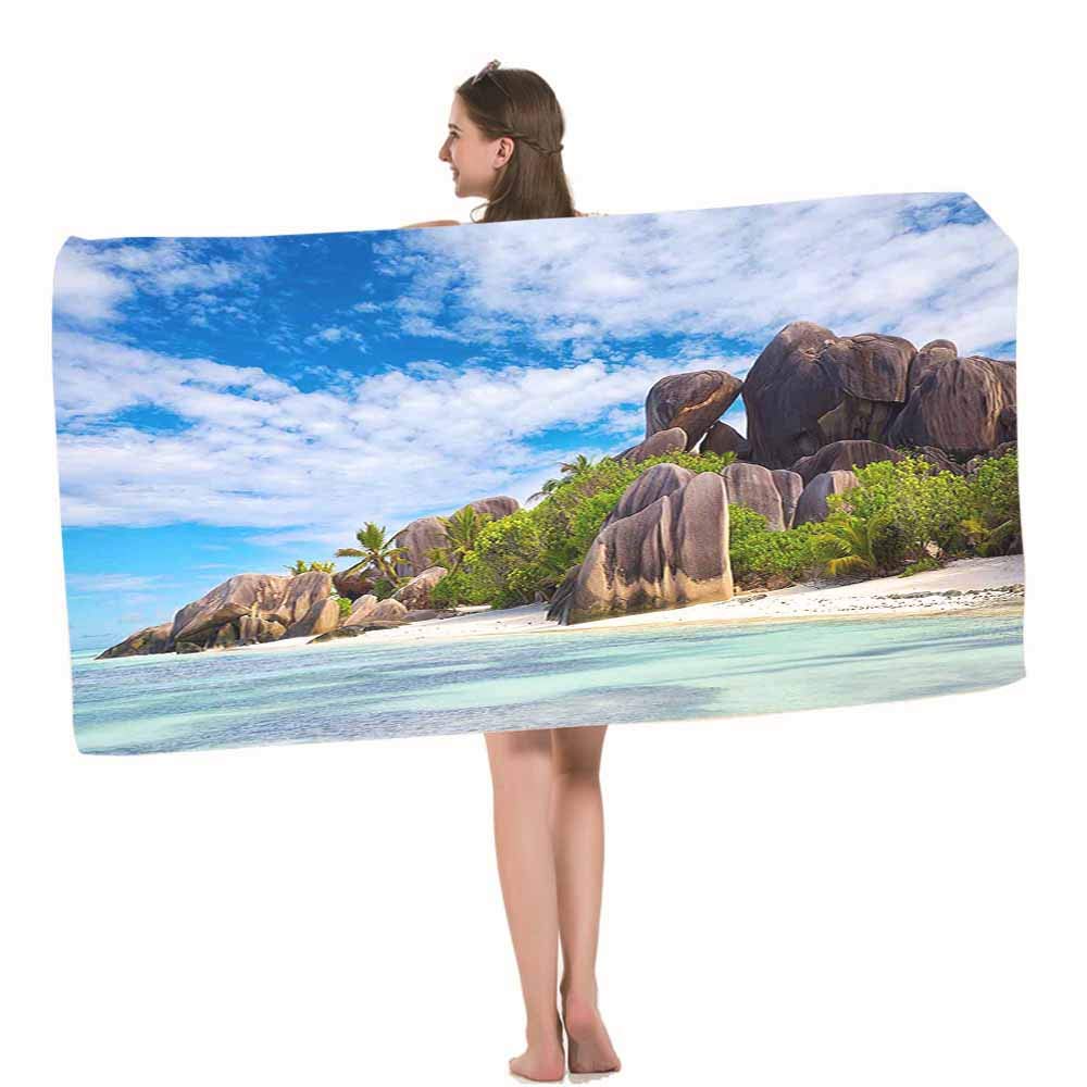 Premium HOSNYE Beach Towel - Ultra Soft & Highly Absorbent Quick Dry Bath Towel for Swimming, Sports, Gym, Travel - Perfect for Beach, Pool, Yoga & Spa Days