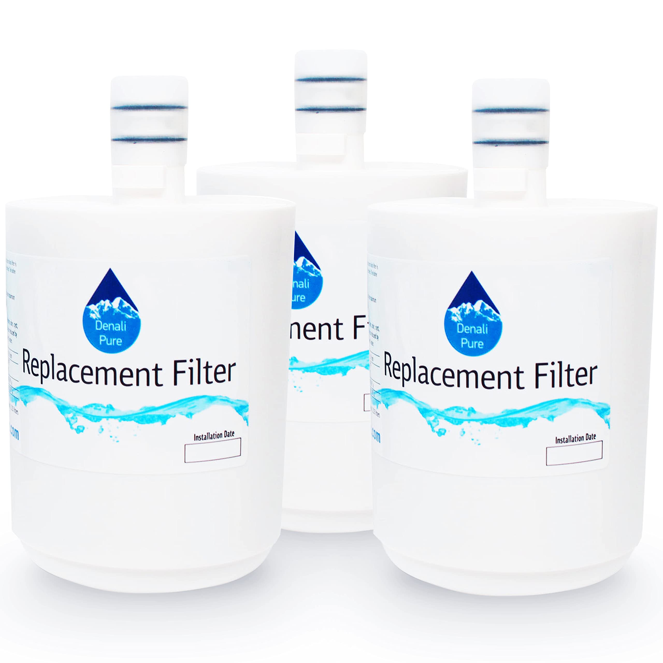 3-Pack LG LRSPC2331T Refrigerator Water Filter Replacement - Compatible with LG 5231JA2002A & LT500P Fridge Filters | Pure Drinking Water for Home & Office Use