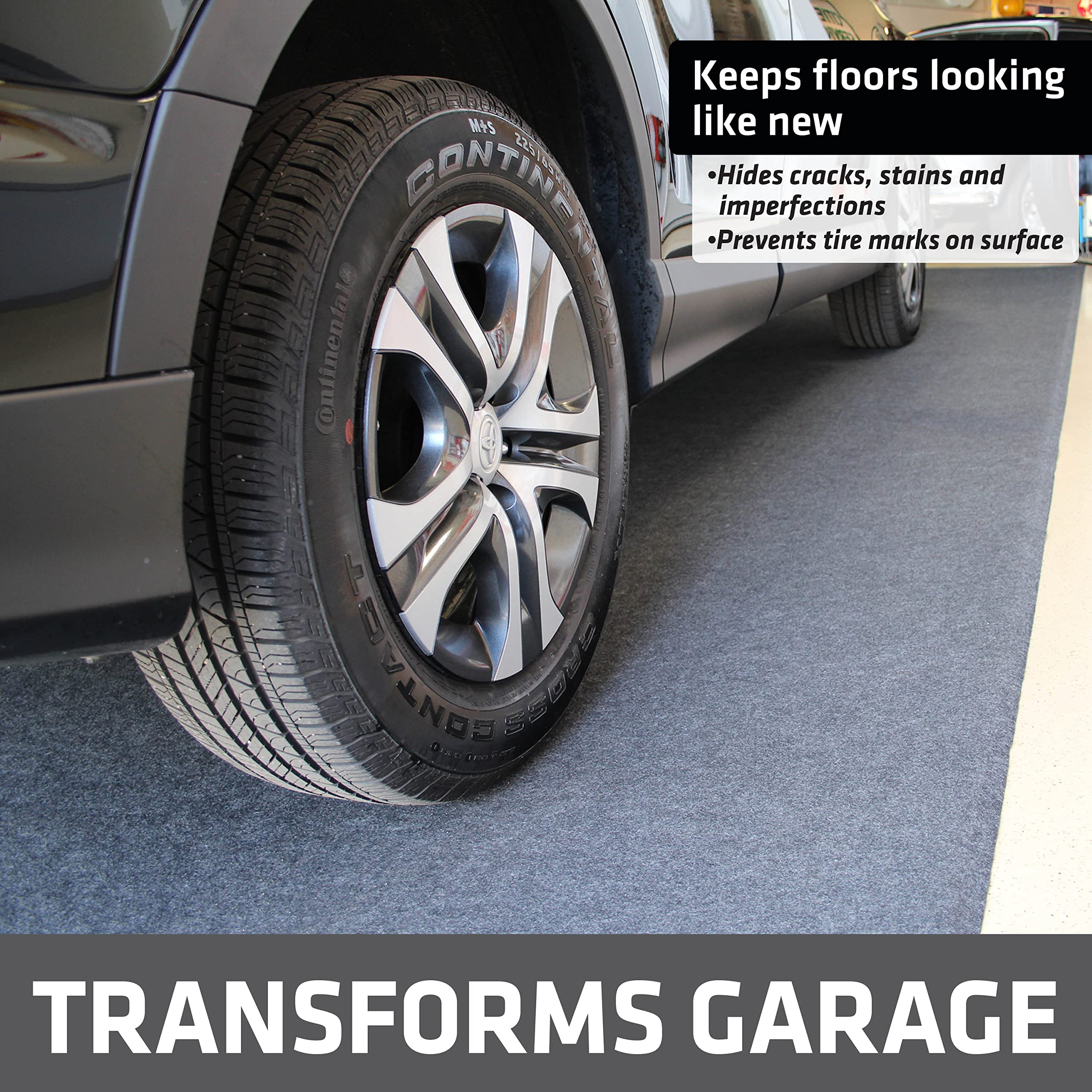 Drymate Premium Garage Floor Mat 17' x 7'4
