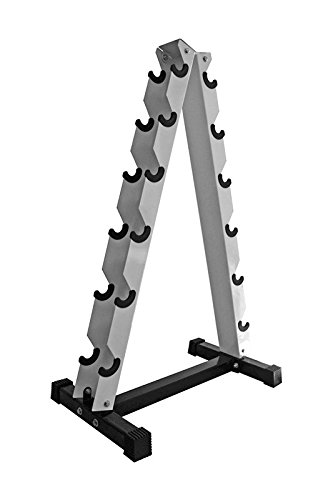 Ader Dumbbell Rack - Heavy Duty Dumbbell Storage Stand for Home Gym, Garage & Fitness Studio - Organize Weights Up to 1000 lbs - Space Saving Workout Equipment for Strength Training & Weightlifting