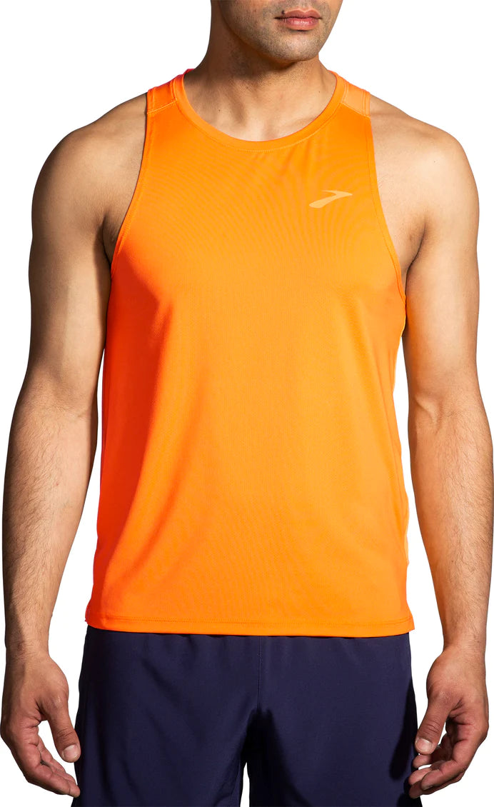 Brooks Atmosphere 2.0 Men's Running Singlet - Lightweight Breathable Performance Shirt for Marathon & Training - Gym, Jogging, Outdoor Sports Activewear