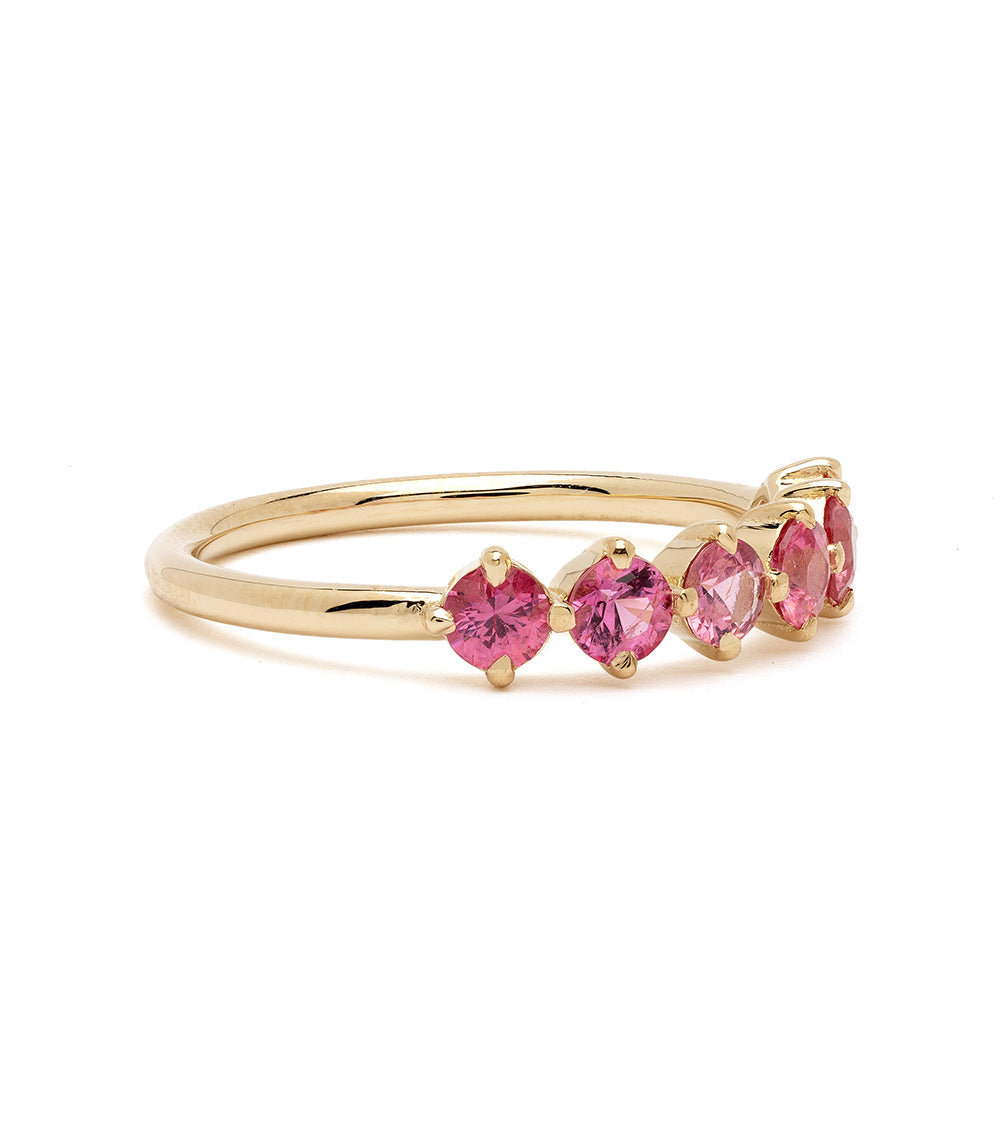 Claudette Gemstone Stacking Band Ring for Women - Dainty Stackable Rings Set, Birthstone Jewelry Gift for Her - Perfect for Layering, Everyday Wear & Special Occasions
