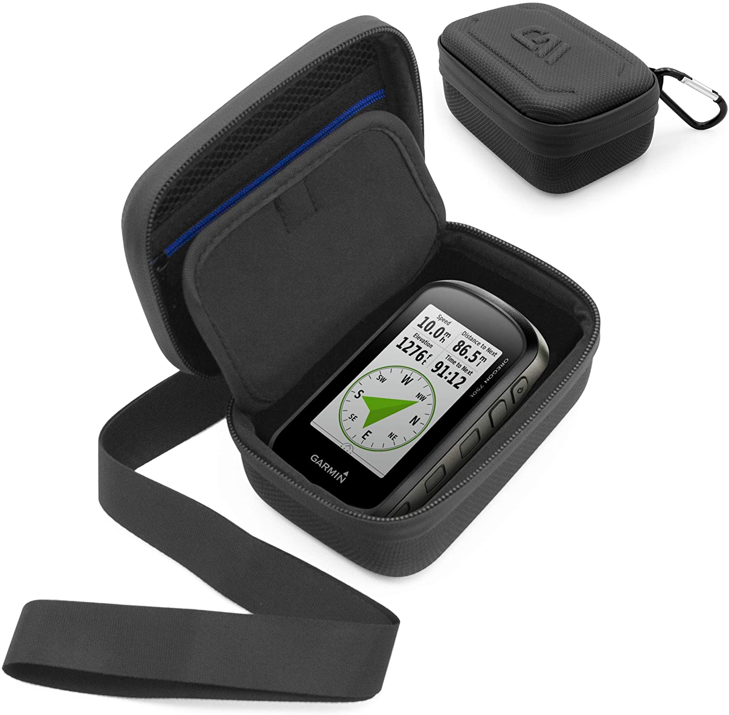 Garmin Oregon 750t/750/700/650t/650/600t/600 Hard Shell Travel Case with Lanyard - Durable Protective Cover for GPS Devices - Perfect for Hiking, Camping & Outdoor Adventures