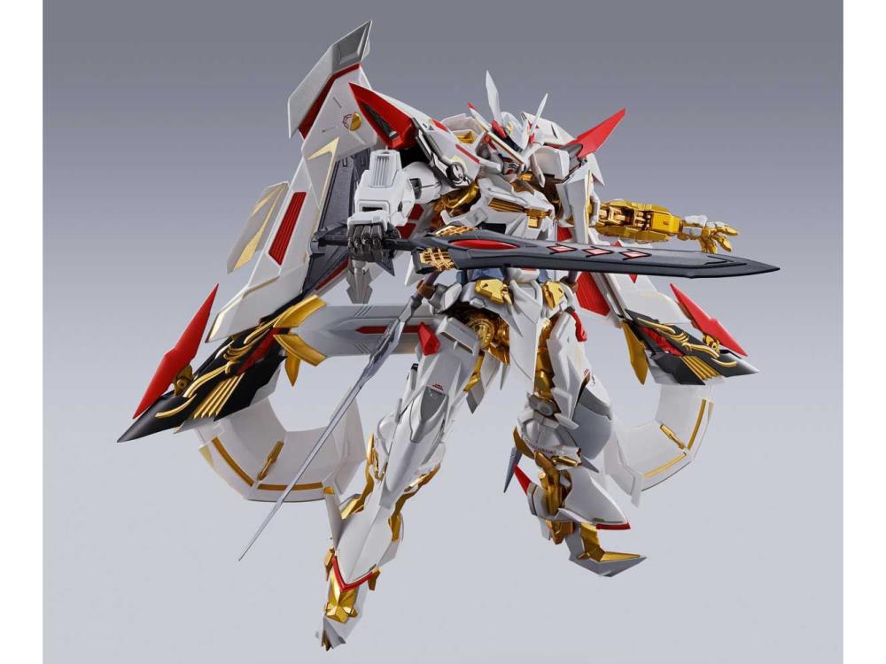 Bandai Metal Build Gundam Seed Astray Gold Frame Amatsu Hana Ver. Action Figure - Premium Collectible Model Kit for Anime Fans & Gundam Enthusiasts - Perfect for Display, Photography & Anime Collections