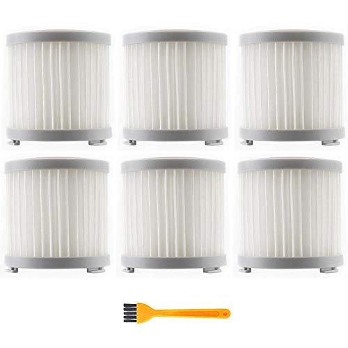 7Pcs HEPA Replacement Filters for JIMMY JV51/JV53 Cordless Handheld Vacuum - Gray HEPA Filter Set - Perfect for Pet Hair, Dust & Allergen Removal at Home