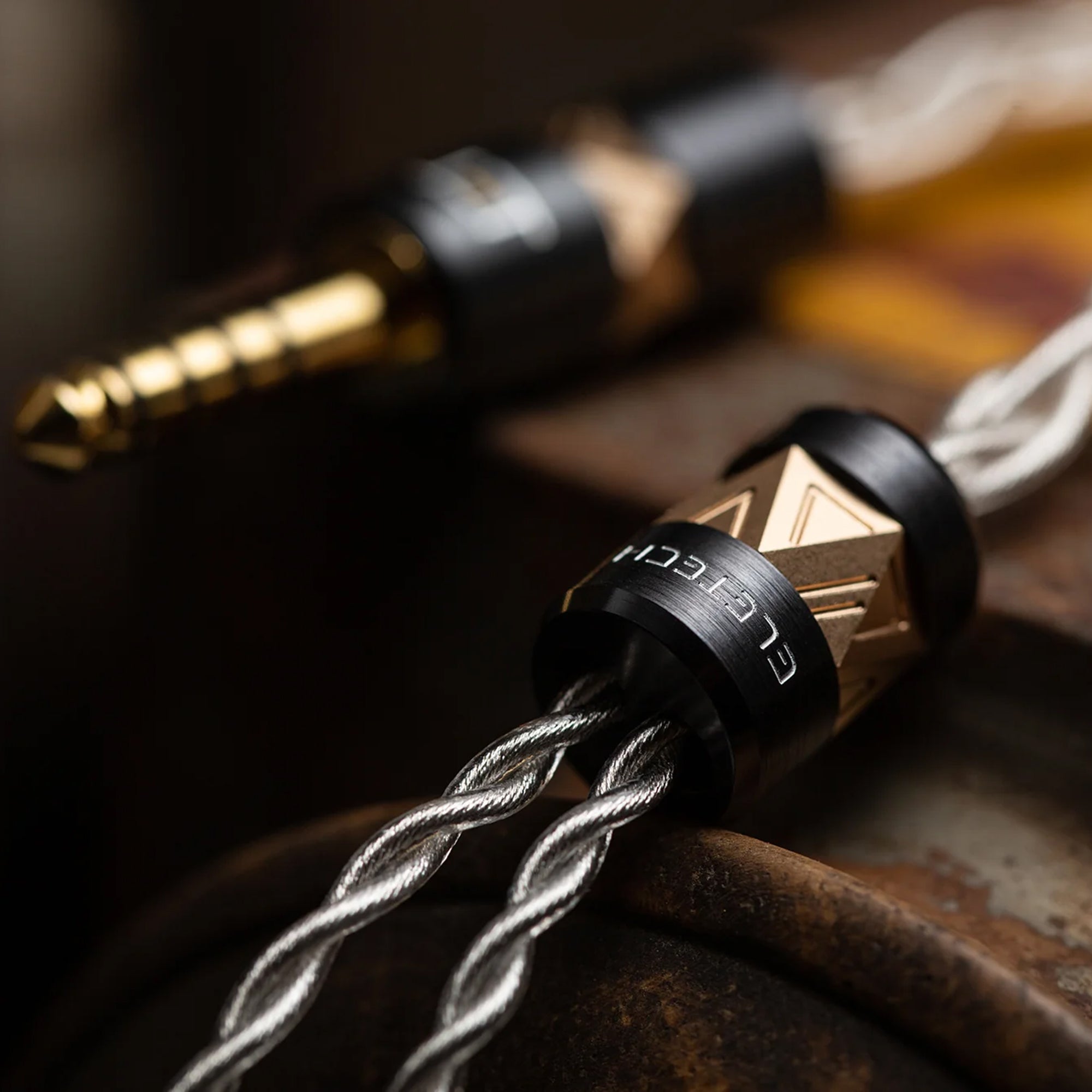Eletech Virtues Cassiel Premium In-Ear Monitor Cable - High-Quality Audio Upgrade for Musicians & Audiophiles | Perfect for Studio Recording & Live Performances
