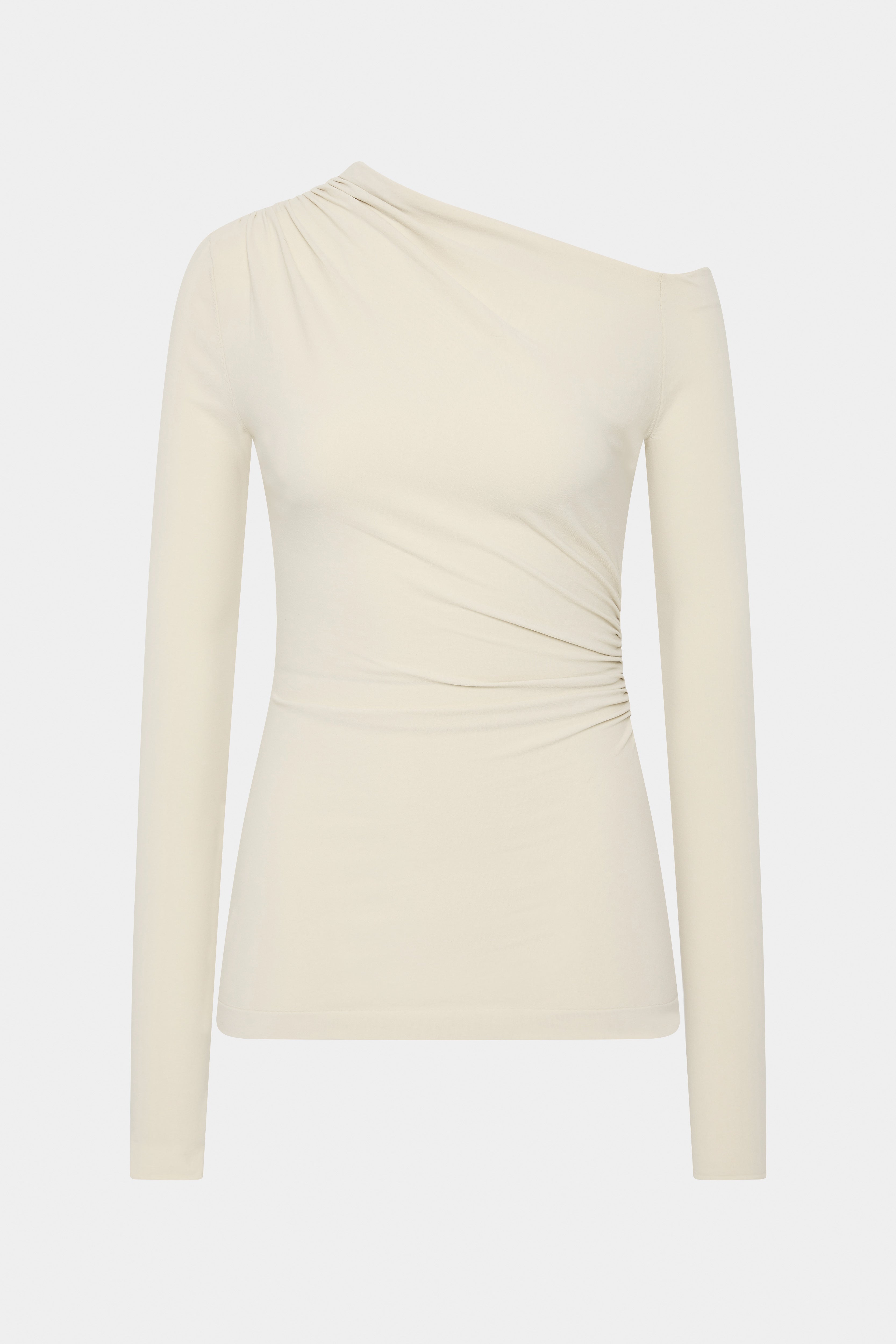 Lottie Gathered Top Women's Fashion Blouse - Elegant Ruffle Sleeve Tops for Casual Wear & Office Outfits | Perfect for Date Nights, Parties and Everyday Style