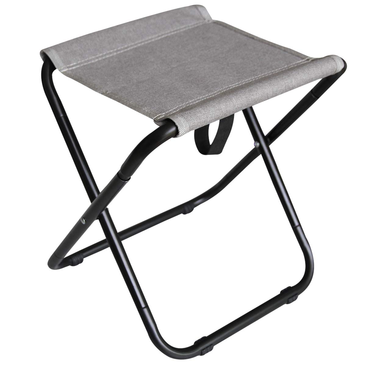 Kanodan Folding Camping Stool - Lightweight Portable Chair for Outdoor Activities, Camping, Fishing, Hiking, Gardening & Beach - Compact Camp Seat with Carry Bag - Perfect for Picnics, Backpacking & Tailgating