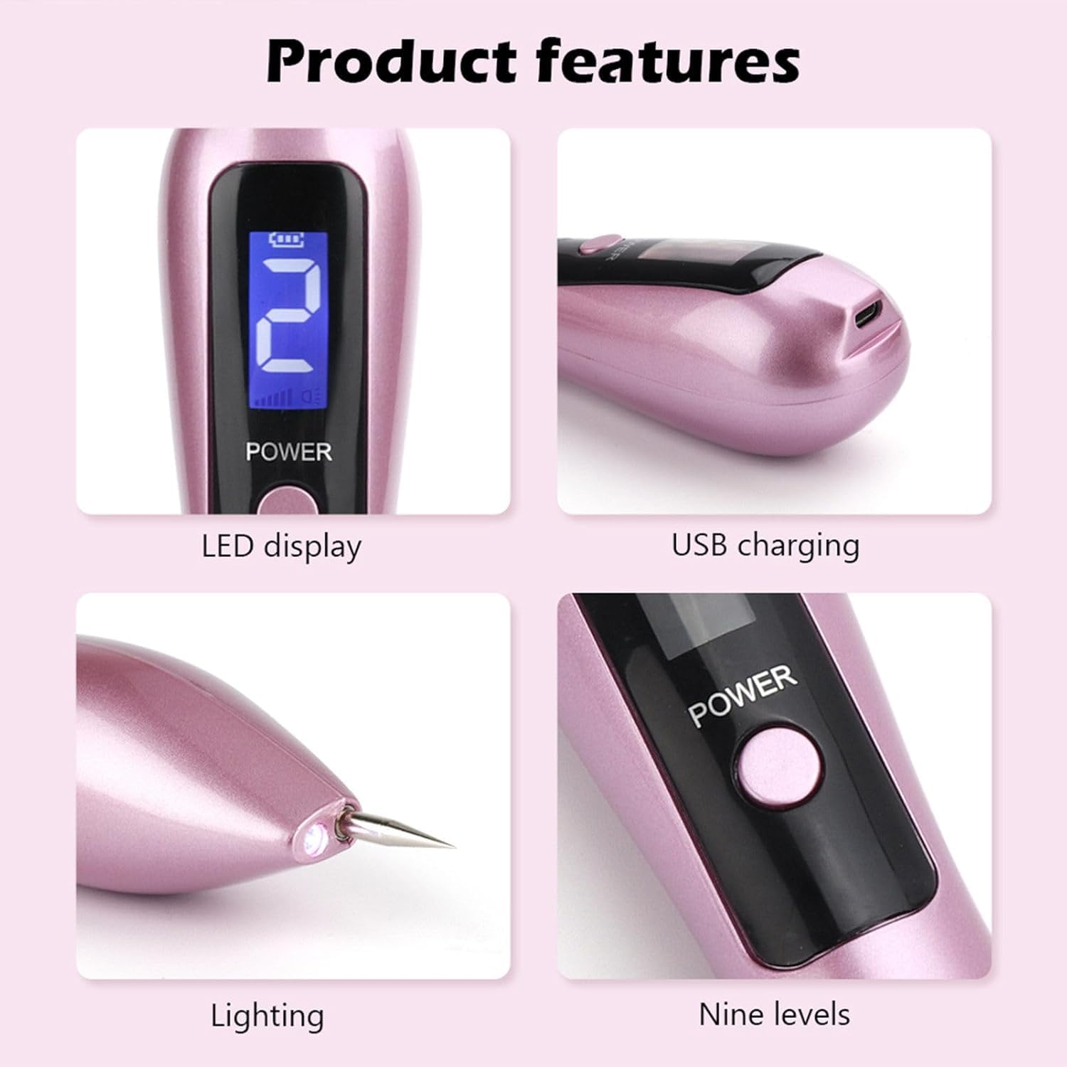 Professional Mole & Spot Remover Pen - Fast & Painless Skin Tag Removal for Face & Body - Perfect for Home Use & Travel Skincare