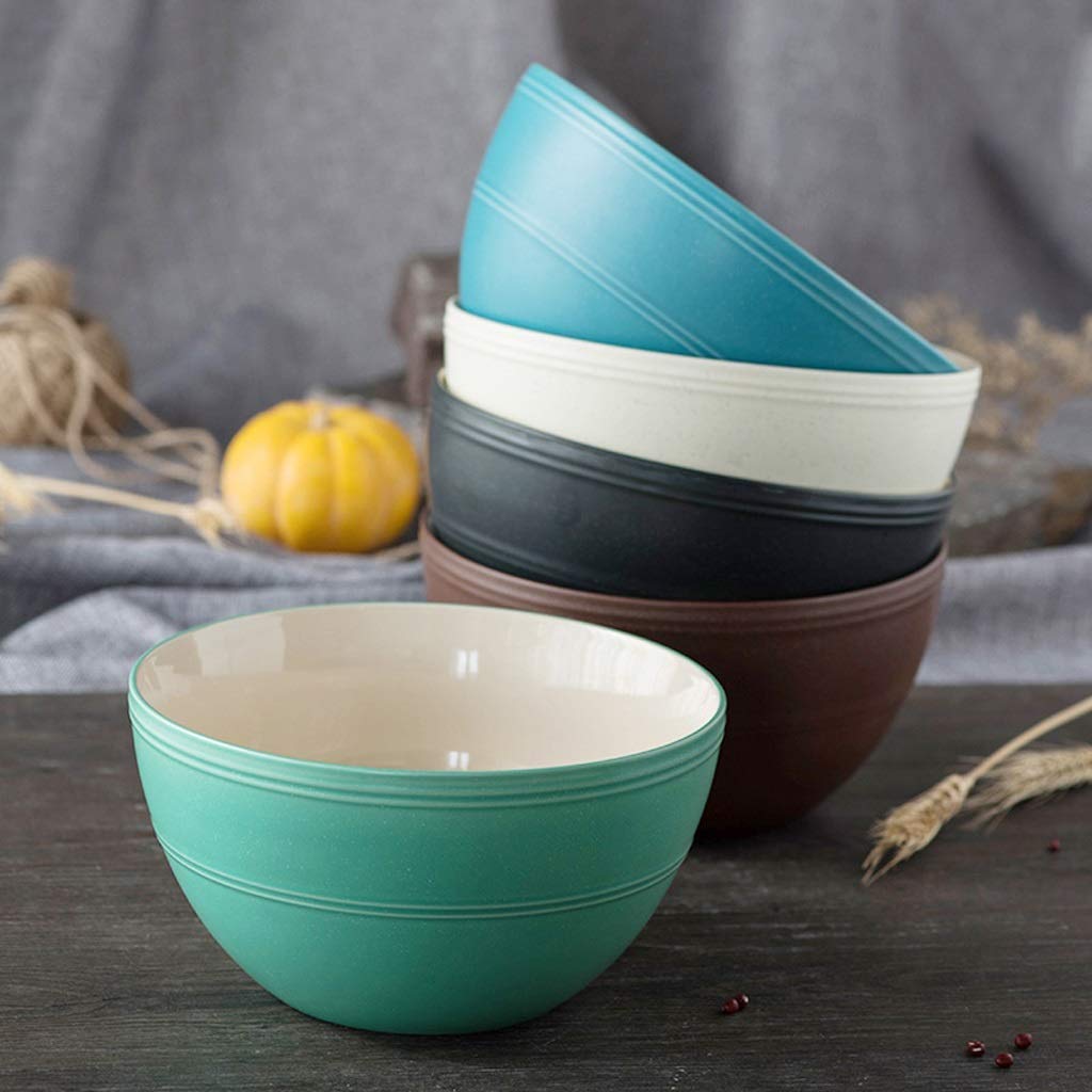**Ceramic Mixing Bowls Set - 2.1 Qt Non-Slip Matte Baking & Serving Bowls for Dinner, Soup, Appetizers - Beautiful Design for Home Cooking & Entertaining**