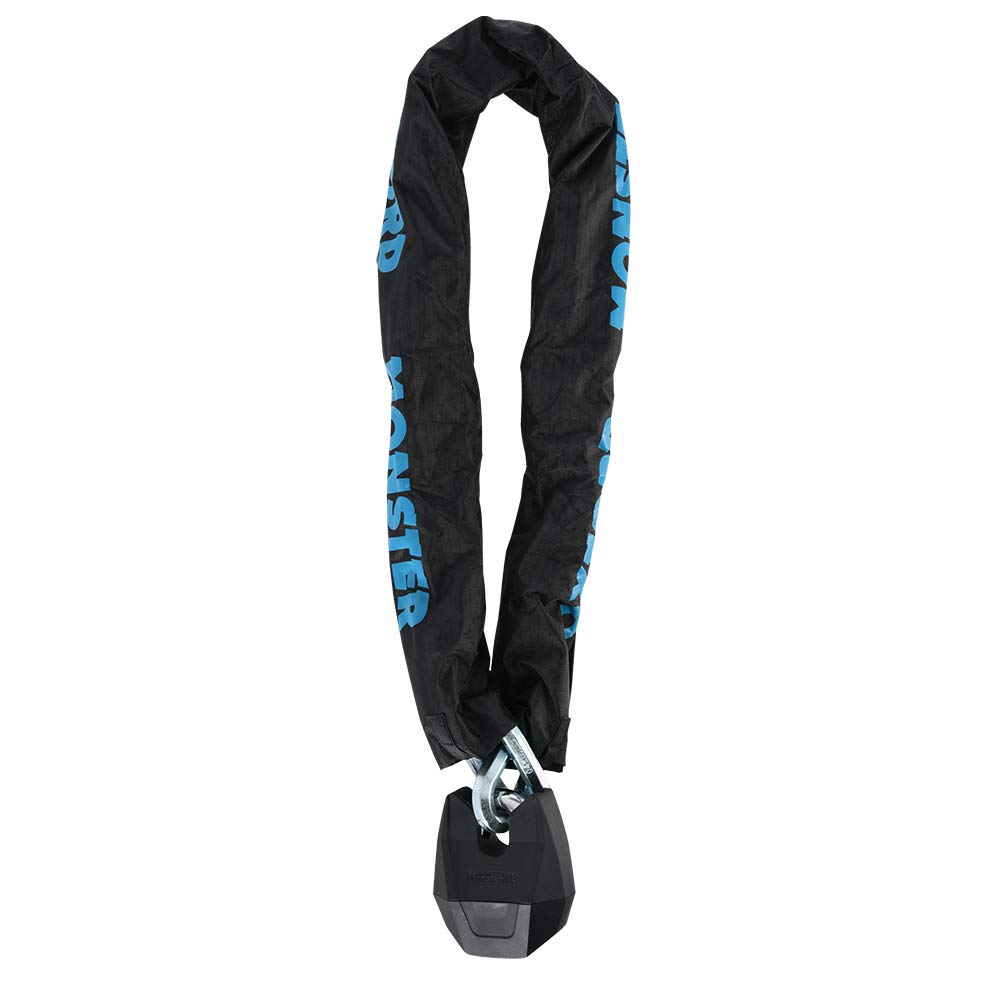 Oxford - Monster XL Heavy Duty Lock and Chain for Bikes, Motorcycles, Gates & Storage - Secure Outdoor & Indoor Use