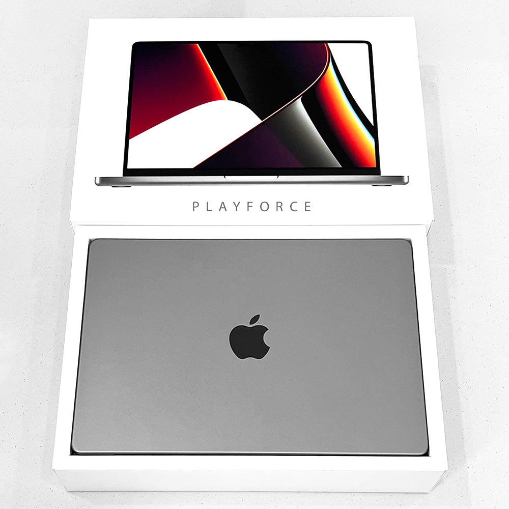 Apple MacBook Pro 14-inch Laptop with M1 Pro Chip, 16GB RAM, 1TB SSD - Space Gray (2021 Model) for Professionals, Students & Creative Work