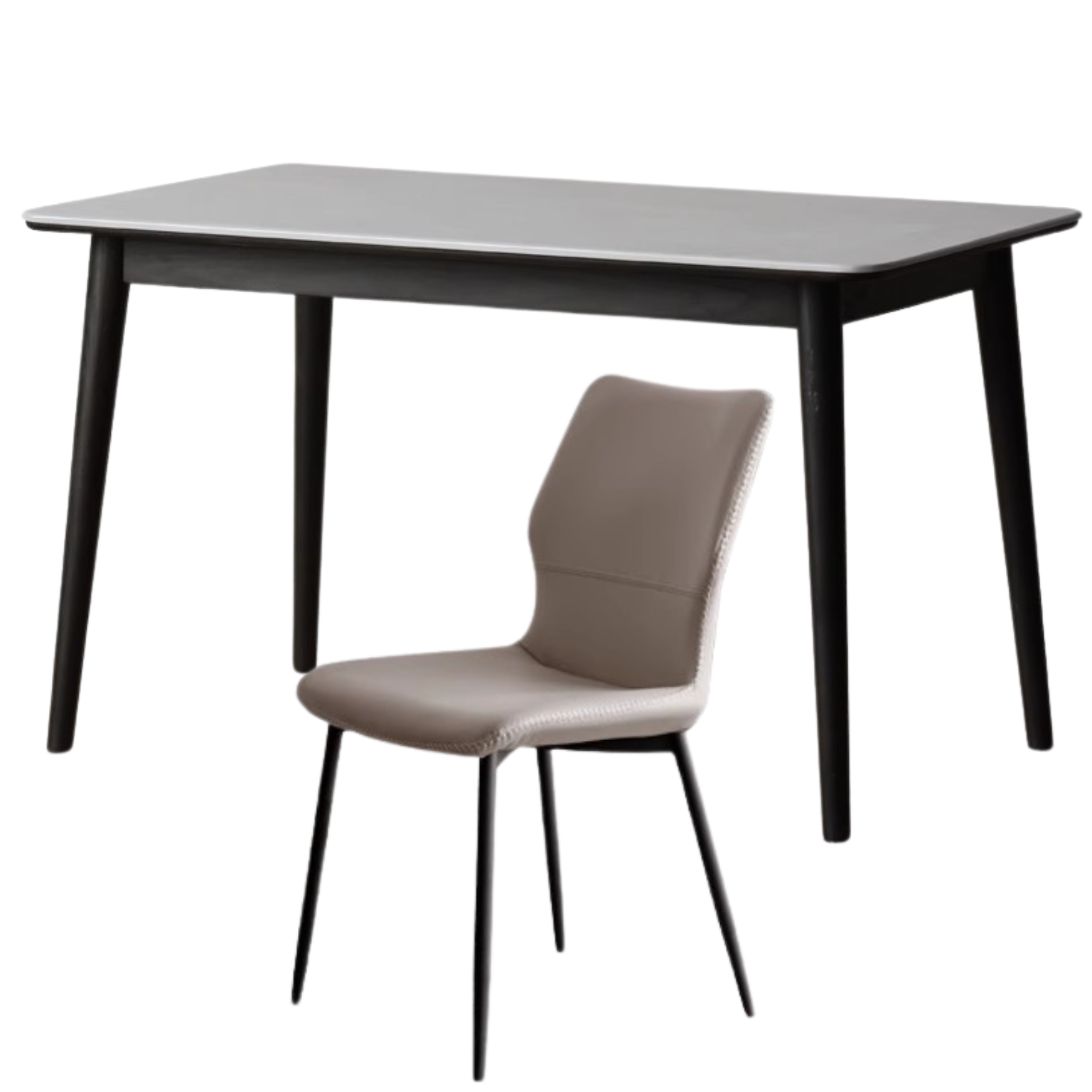 Solid Oak Wood Dining Table - Rustic Farmhouse Style for Kitchen, Dining Room & Outdoor Entertaining