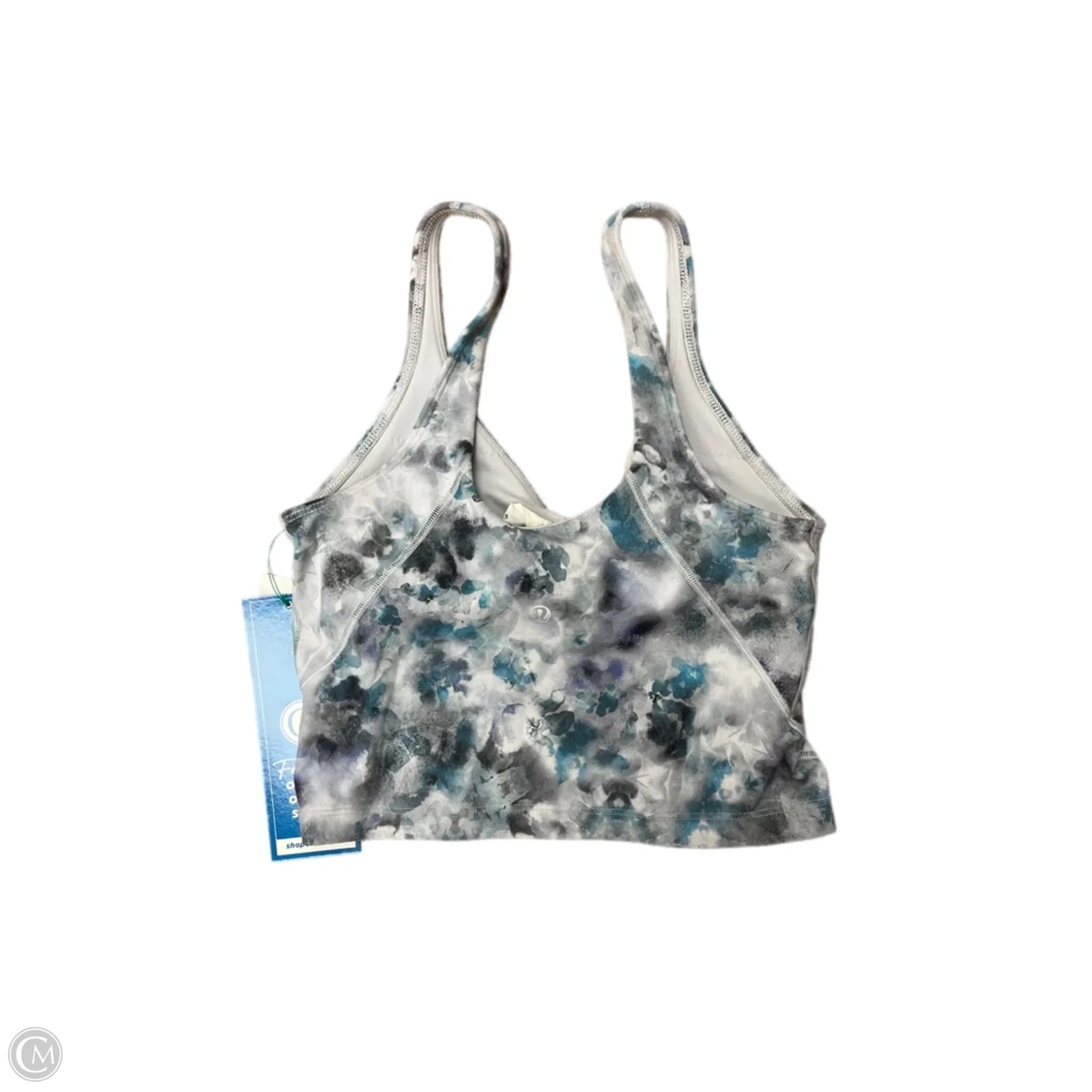 Lululemon Grey Athletic Sports Bra for Women - Size Small - Perfect for Yoga, Running & Gym Workouts