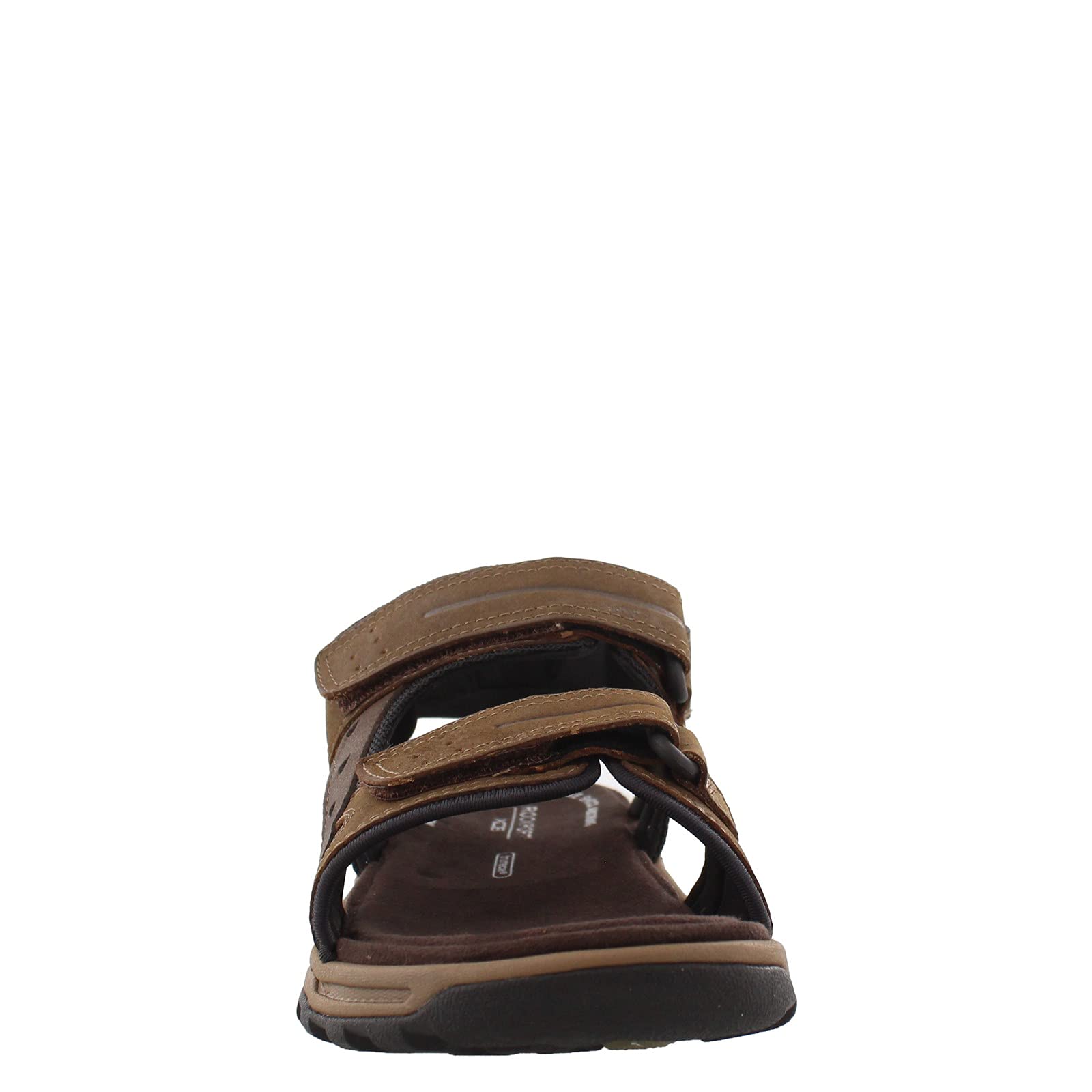 Rockport Men's Trail Technique Velcro Sandal - Lightweight Hiking Sandals for Men with Adjustable Straps - Perfect for Outdoor Adventures, Camping & Travel