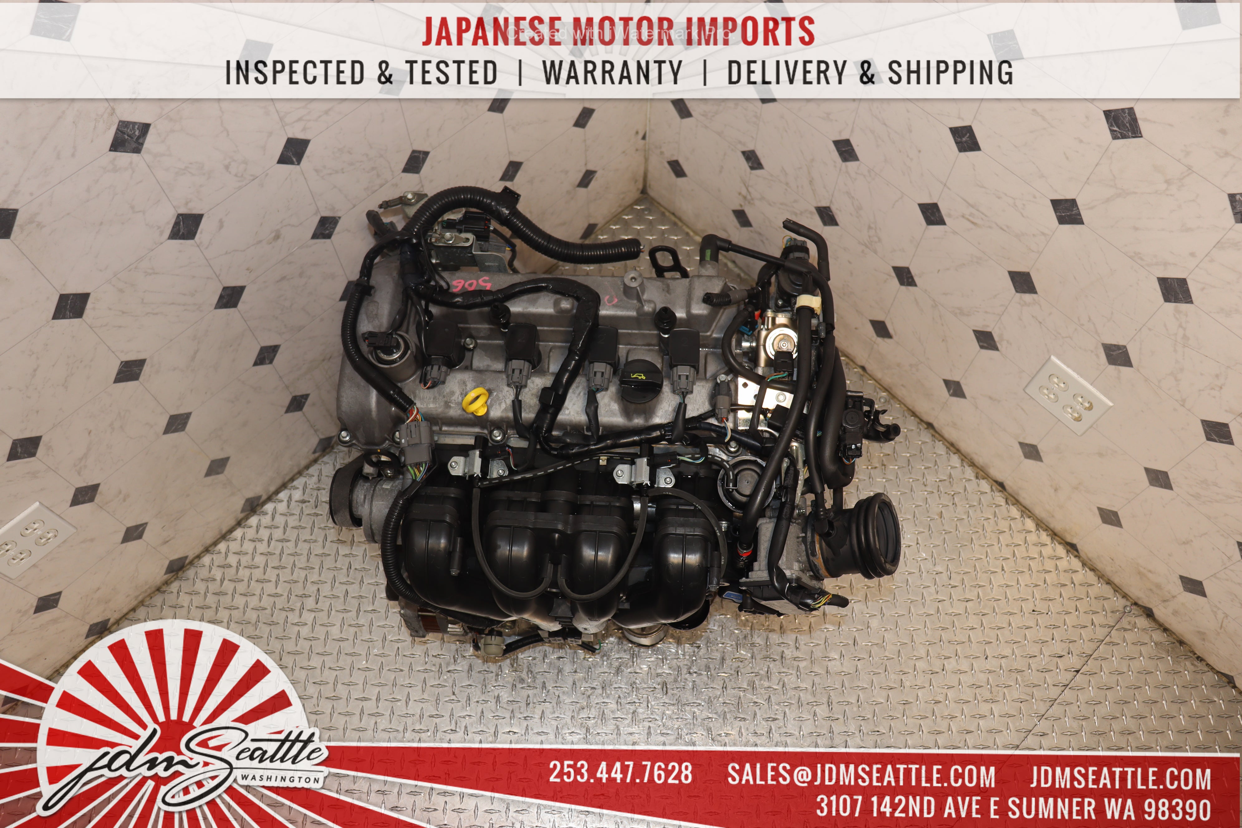 JDM LF-VE 2.0L Engine for 2006-2009 Mazda 3 | Replacement for 2.3L 4-Cylinder DOHC VVT | Perfect for Performance Upgrades & Engine Swaps
