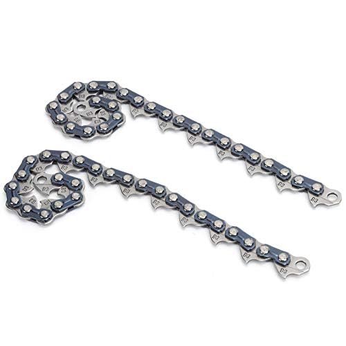 Fdit Stainless Steel Trimmer Head Chain Replacement for Garden Lawn Mower & Brush Cutter - Durable Lawn Mower Replacement Parts for Professional Landscaping & Yard Maintenance
