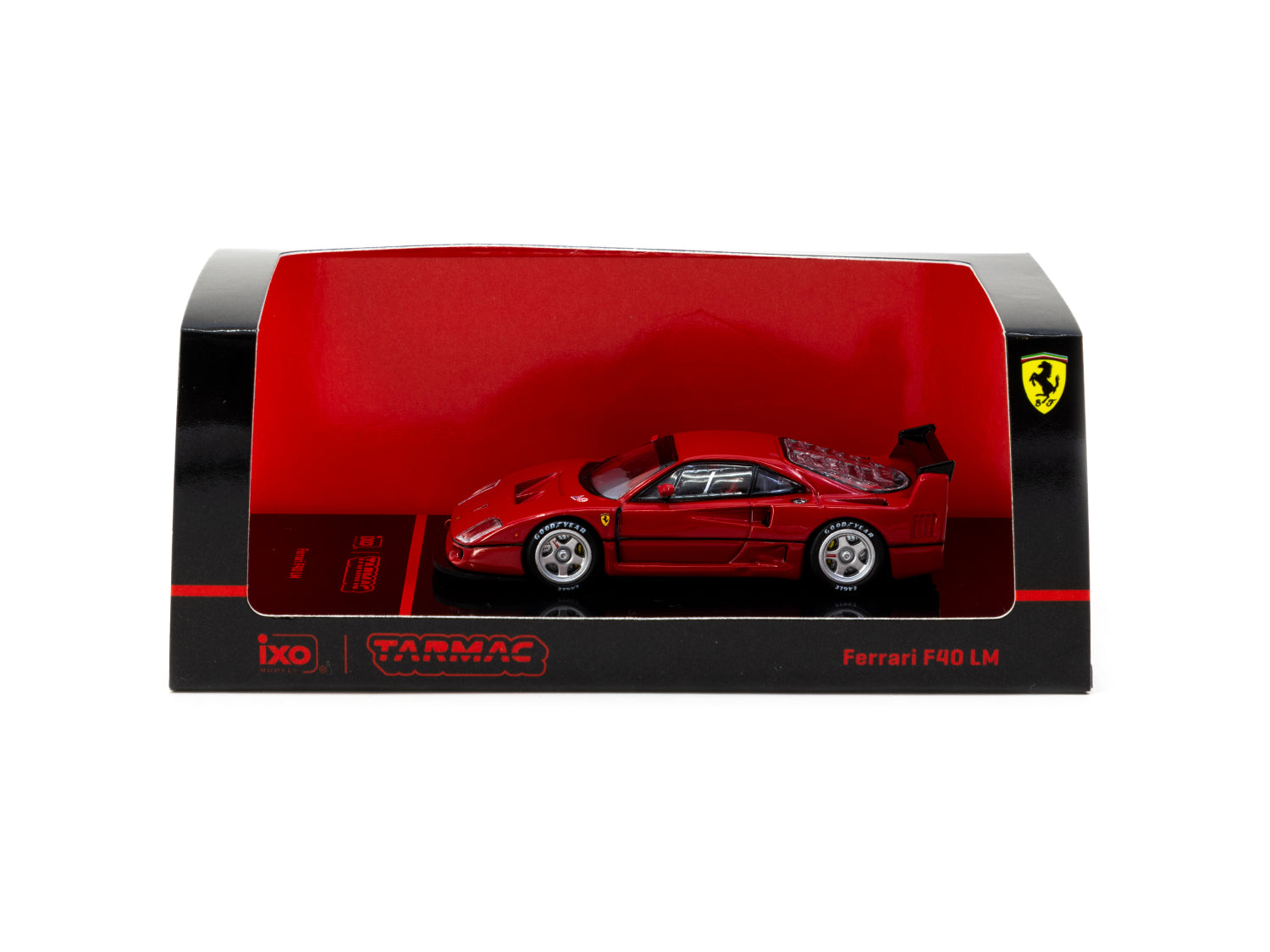 Tarmac Works 1/64 Scale Ferrari F40 LM Diecast Model Car - Red Collectible Toy for Display & Racing | Perfect for Car Enthusiasts & Model Collectors