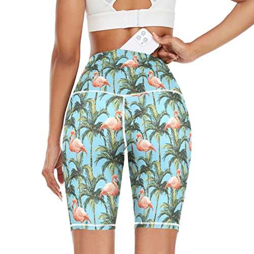 Palm Trees Flamingo
