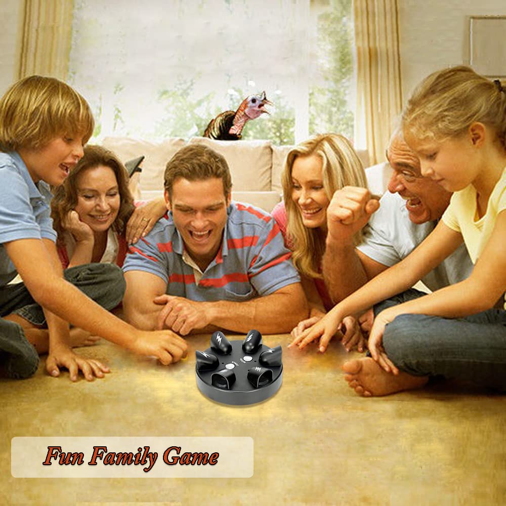 YEIBOBO Electric Shock Roulette Party Game - Fun Finger Shock Game for 2-6 Players, Exciting Group Game for Adults & Teens - Perfect for Game Nights, Birthday Parties & Social Gatherings