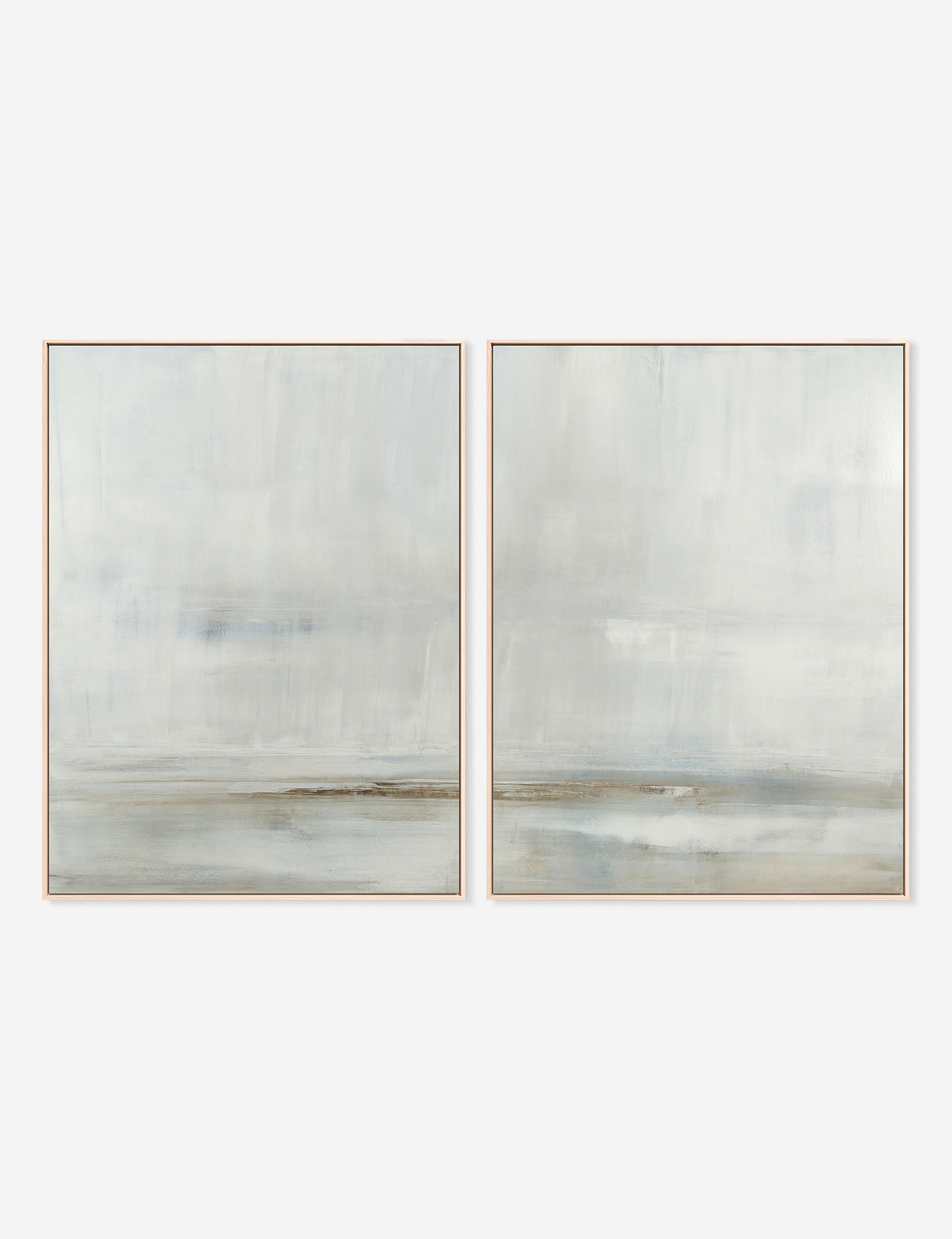 After The Storm Diptych Wall Art Set of 2 - Coastal Beach Decor by Carol Benson Cobb - Perfect for Living Room, Bedroom or Office Wall Decor