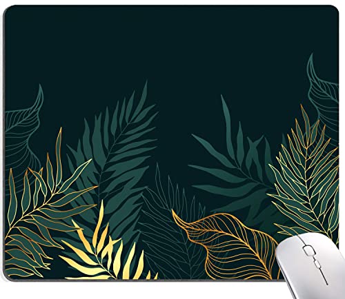 29 Green Gold Tropical leaves