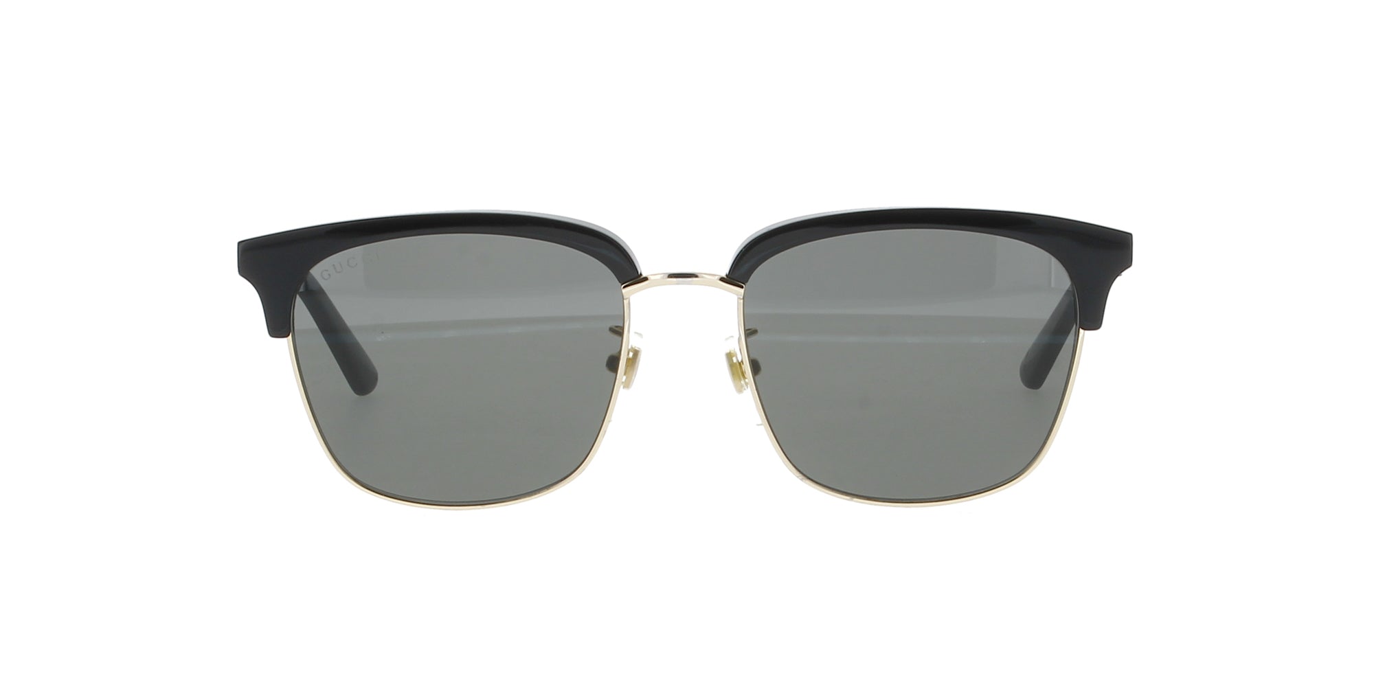 Luxury Black and Gold Square Gucci Sunglasses for Women & Men – UV Protection Designer Shades for Fashion, Travel & Outdoor Activities
