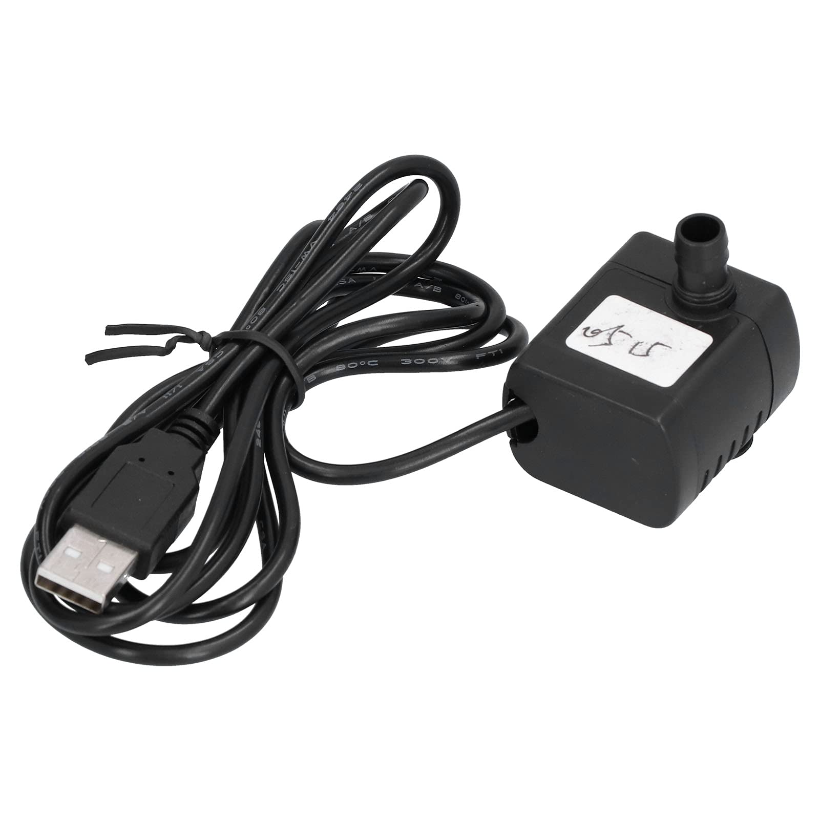 200L/H USB Aquarium Pump - Brushless Submersible Fish Tank Pump with Low Power Consumption | Perfect for Small to Medium Aquariums, Hydroponics & Water Features