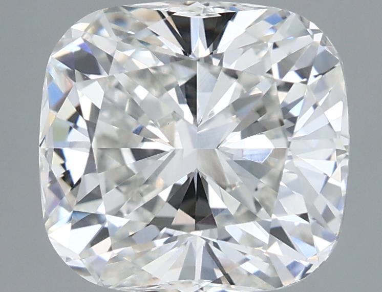 3.02 Carat F Color VVS2 Clarity Cushion Cut Lab-Grown Diamond for Engagement Rings & Fine Jewelry