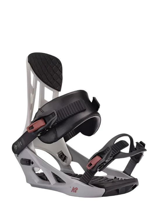 K2 Indy Snowboard Bindings 2025 - Lightweight & Responsive for All-Mountain & Freestyle Riding - Perfect for Powder, Park, and Backcountry Adventures