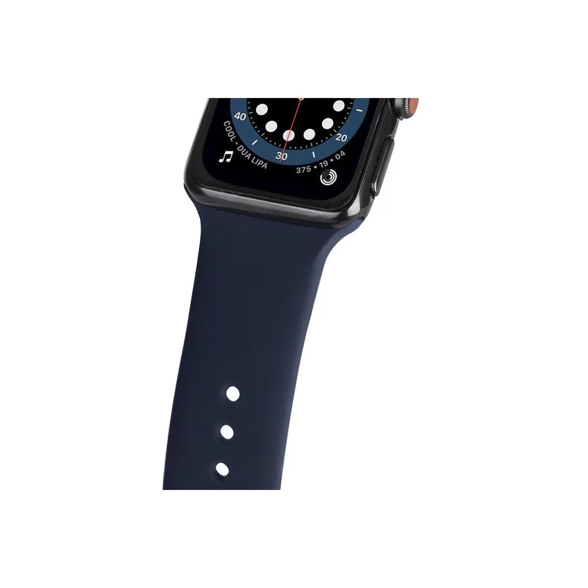 3sixT Durable Silicone Band for Apple Watch 38mm 40mm 41mm - Soft Comfortable Sport Strap for Workout, Running & Daily Wear