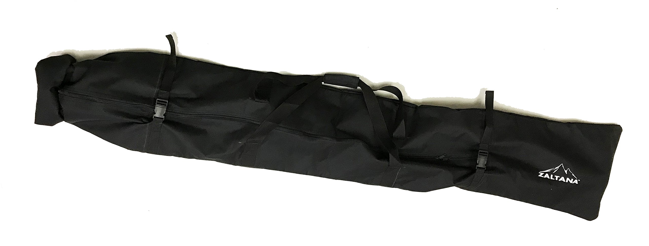 ZALTANA Padded Ski Carrier Bag with Rack - Holds 1-1/2