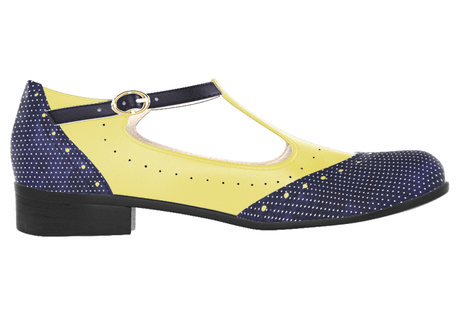 Jane Mary Janes Women's Comfortable Slip-On Shoes for Casual Wear, Walking & Everyday Use