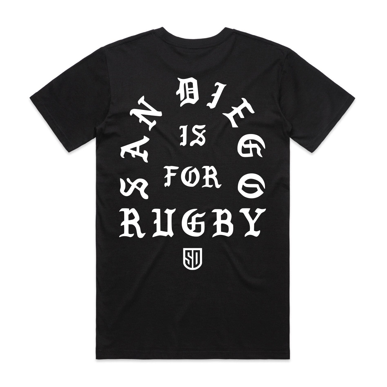 San Diego Rugby Black T-Shirt for Men & Women - Soft Cotton Tee for Rugby Fans, Sports Enthusiasts - Perfect for Game Day, Casual Wear & Gifts