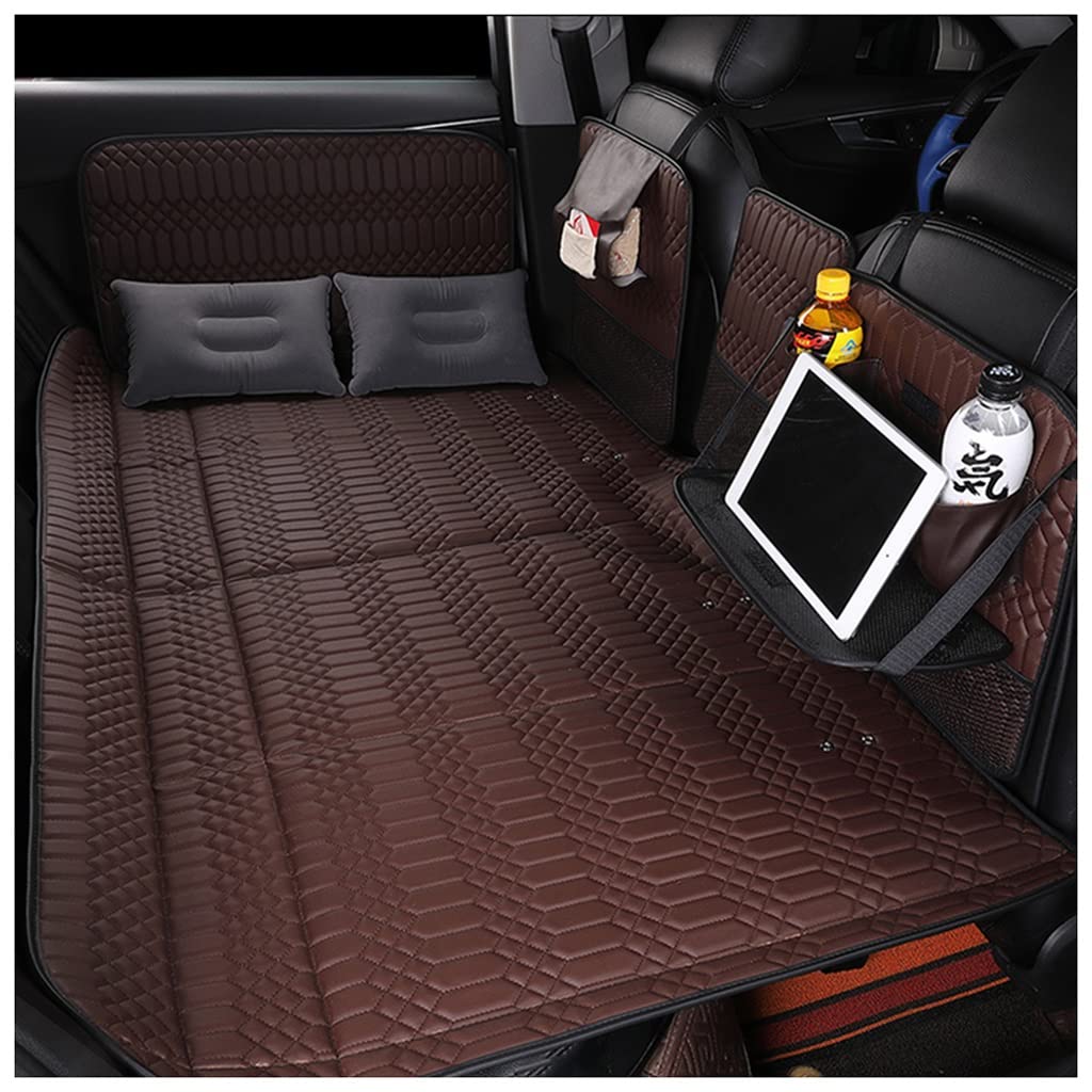 Non-Inflatable Car Bed Mattress - 140CM Portable Dog Car Seat Cover & Rear Seat Extension Cushion for Camping, Travel & Road Trips | Compact Sleeping Cot for Pets & Adults (Color: B)