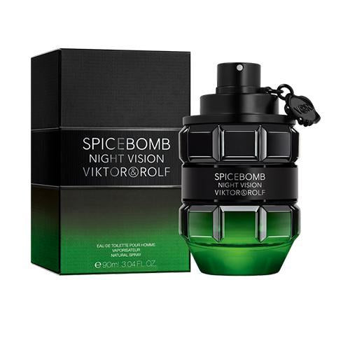 Viktor & Rolf Spicebomb Night Vision 90ml Eau de Toilette for Men - Fresh & Spicy Cologne for Date Night & Evening Events