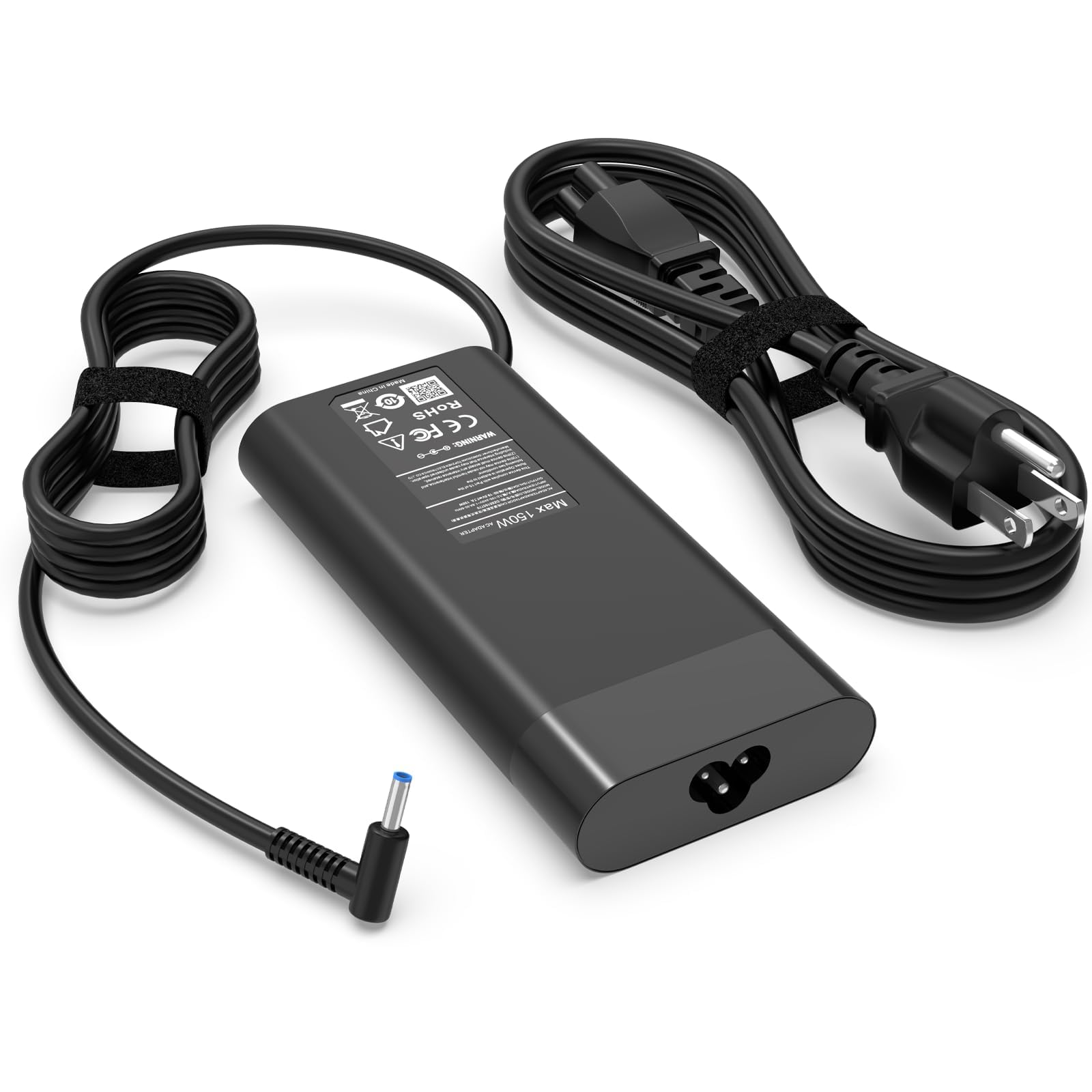 150W Laptop Charger for HP ZBook 15/16/17/15U/15V/Fury G7/G8, Studio G9/G8/G7/G6/G5/G4/G3, OMEN, Pavilion, Victus - AC Power Adapter & Cord - Perfect for Home, Office & Travel Use