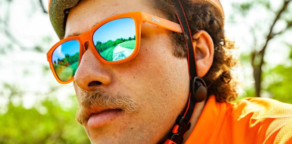 Goodr Donkey Goggles - Polarized Sunglasses for Running, Cycling & Outdoor Sports - UV Protection & Anti-Glare for Men & Women - Perfect for Hiking, Beach & Driving
