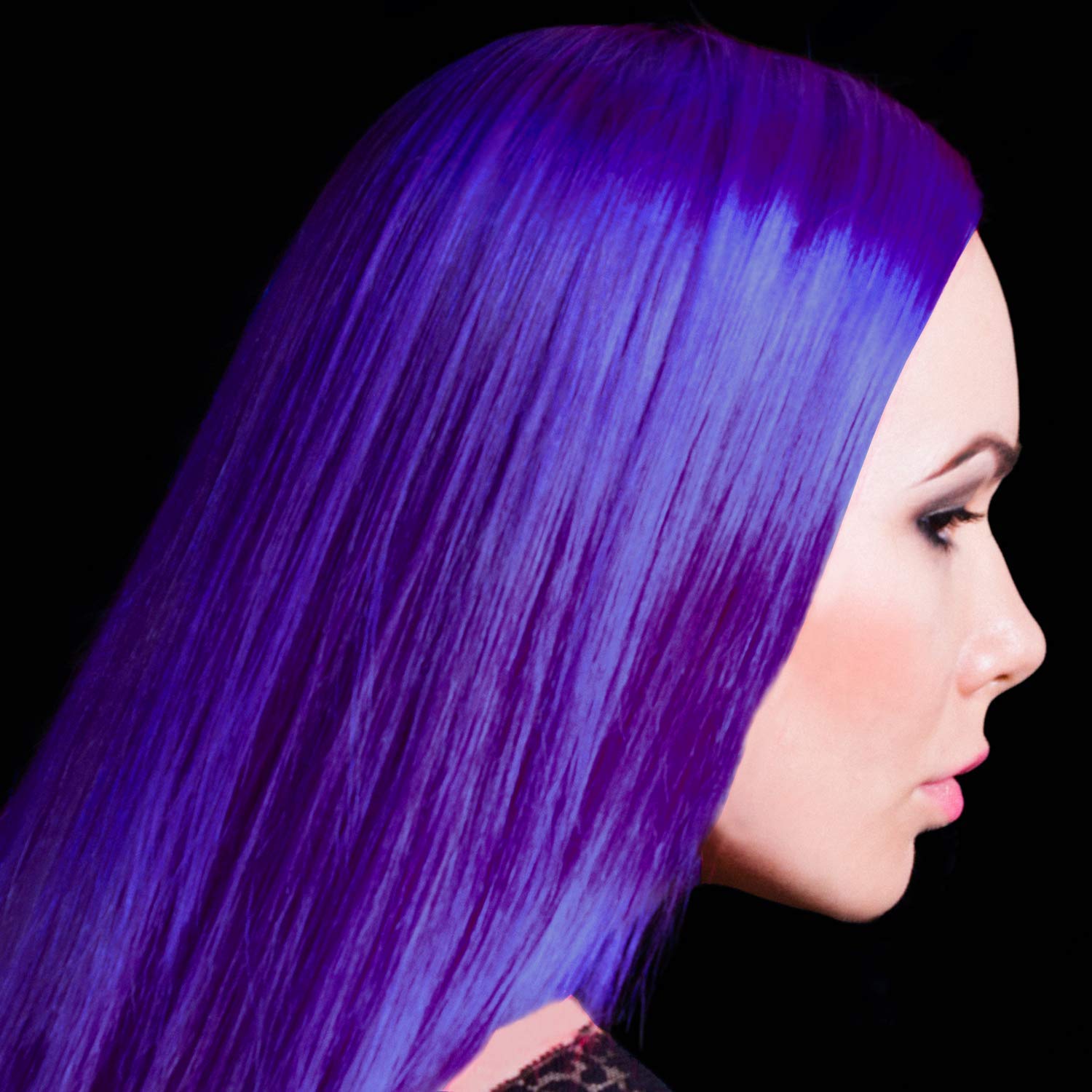 MANIC PANIC Ultra Violet Temporary Hair Color Spray - Vibrant Deep Blue Purple Hair Dye for Women & Men - Vegan & Cruelty-Free Root Touch Up - Quick Wash Out (3.4oz) | Perfect for Parties, Halloween & Creative Hair Styling