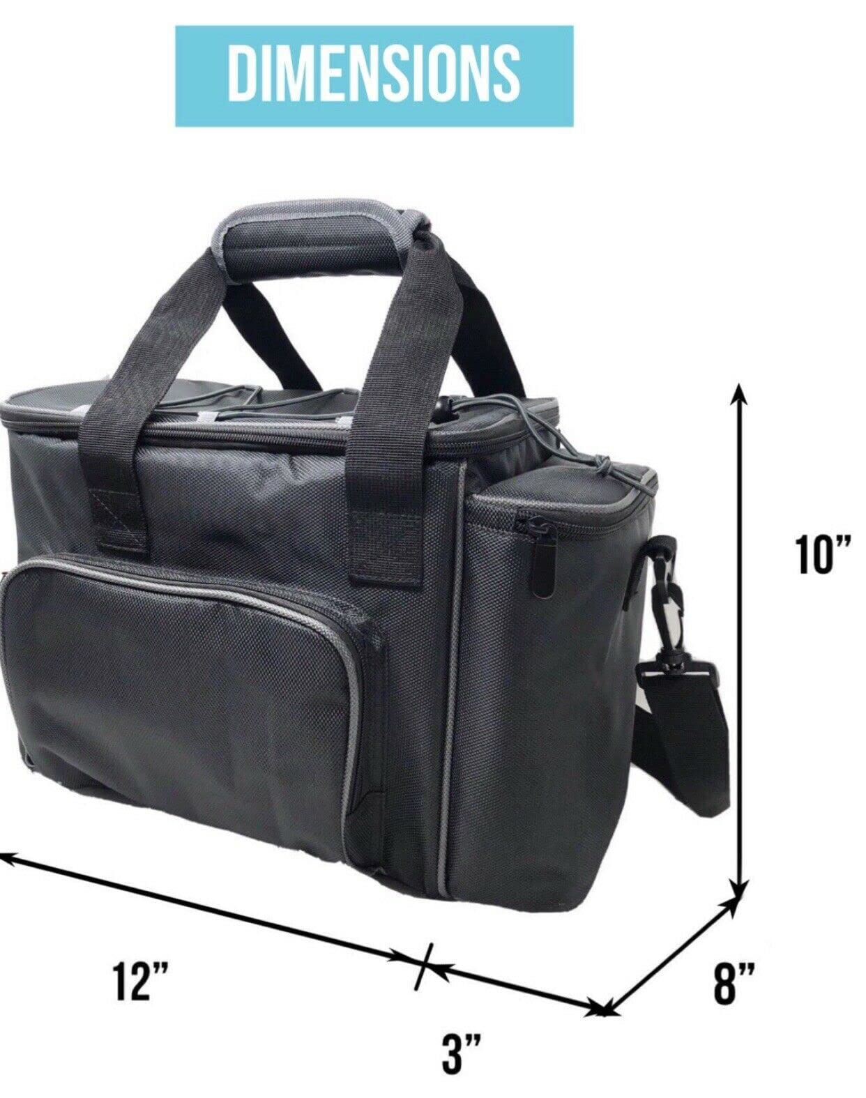 FOXI Insulated Lunch Bag for Adults - Work, Gym & Outdoor Use