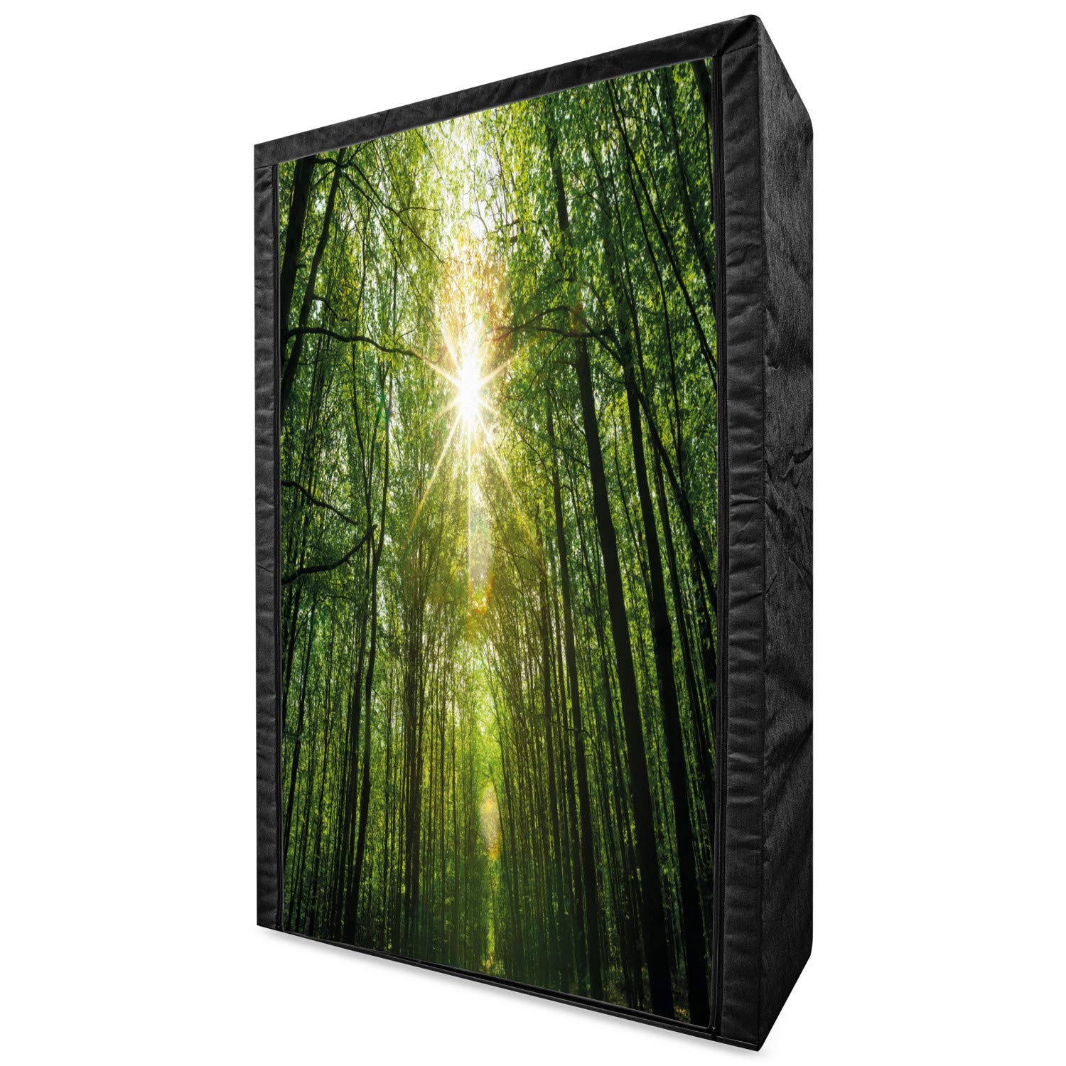 Ambesonne Forest Portable Fabric Wardrobe - 42.5