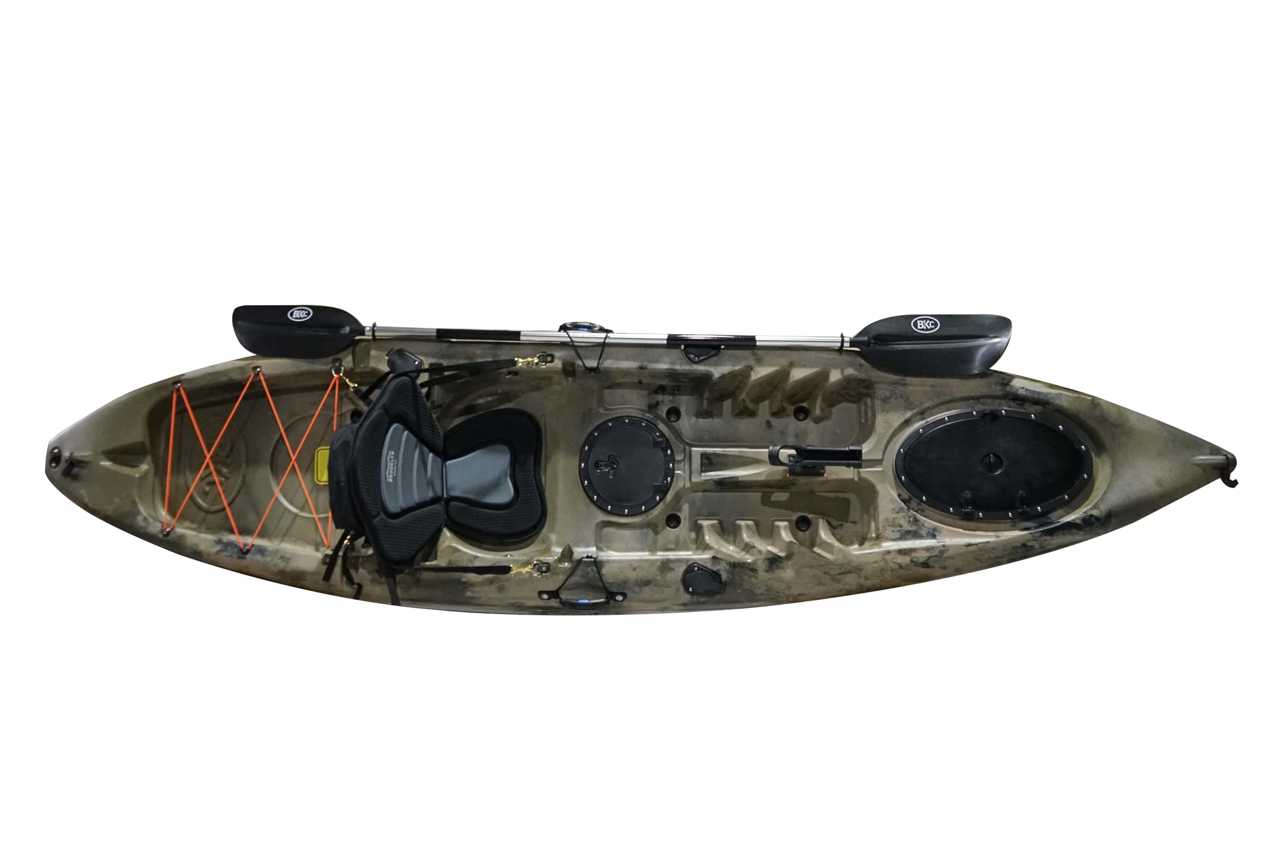 Brooklyn 11.0 Single Sit-On-Top Fishing Kayak - Lightweight & Stable for Lakes, Rivers & Ocean Kayaking Adventures