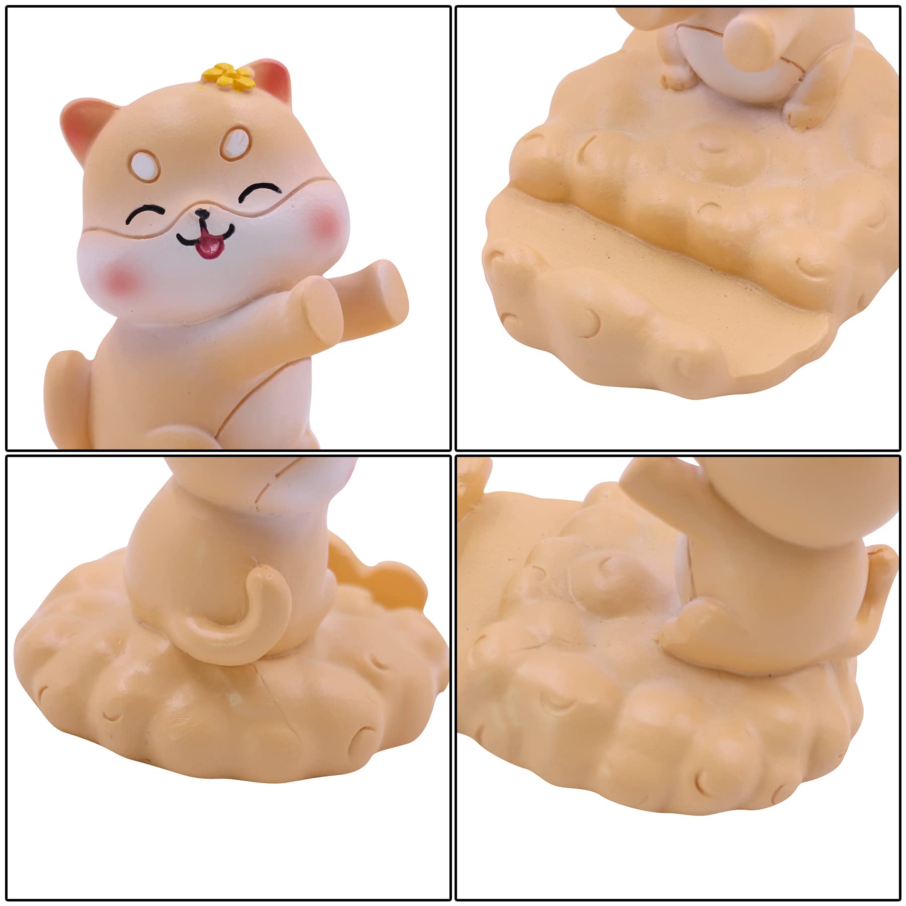 Cute Bunny Phone Stand - Animal-Themed Smartphone Desk Holder for iPhone, Samsung & All Mobile Phones - Kawaii Pig Dog Rabbit Phone Holder - Perfect for Office, Bedroom & Car Use