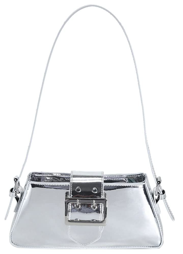 2023 Women's Leather Evening Clutch Purse - Small Shoulder Bag & Shiny Hobo Handbag with Top Handle for Parties, Weddings & Night Out