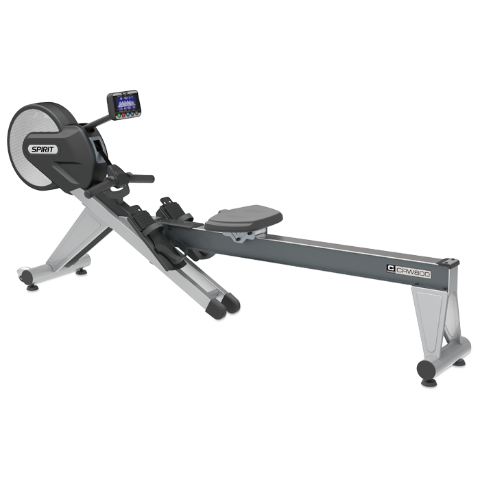 Spirit Fitness CRW800 Rowing Machine for Home Gym - Full Body Workout Equipment with Adjustable Resistance | Perfect for Cardio, Strength Training & Weight Loss