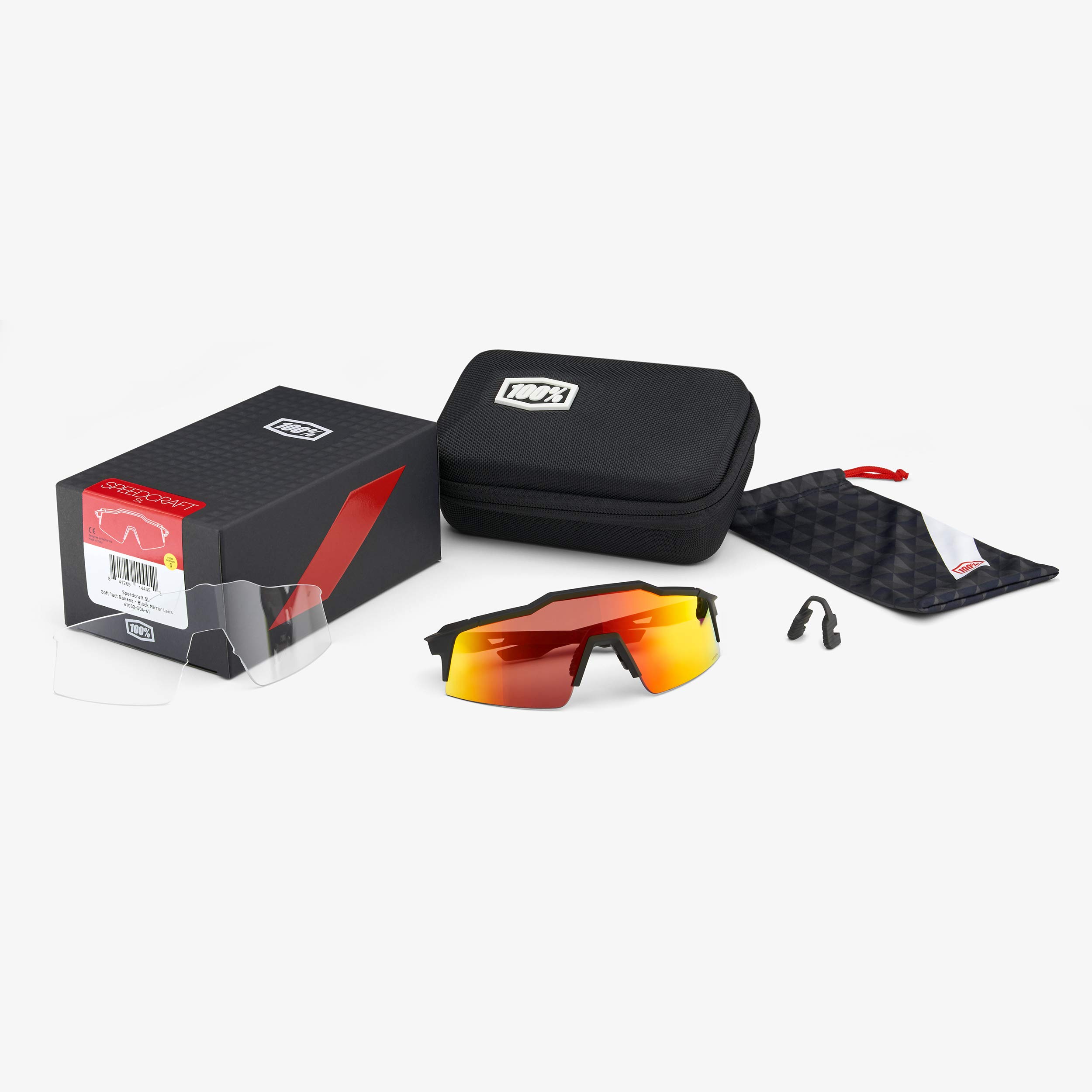 Speedcraft SL Sport Performance Sunglasses - 100% UV Protection Polarized Cycling & Running Glasses for Men & Women - Perfect for Outdoor Sports, Hiking, and Active Lifestyles
